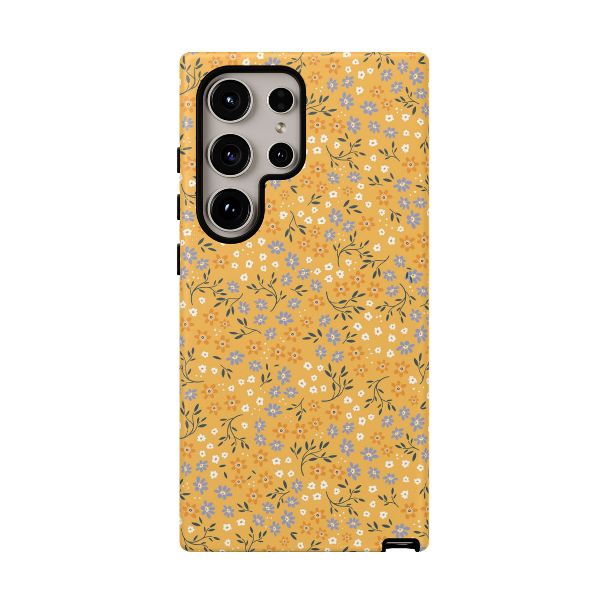 Sunny Side | Yellow Floral Galaxy Case
