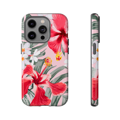 Pua | Pink Hibiscus Floral Case