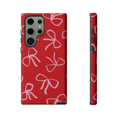 Ribbons & Bows | Red Coquette Case