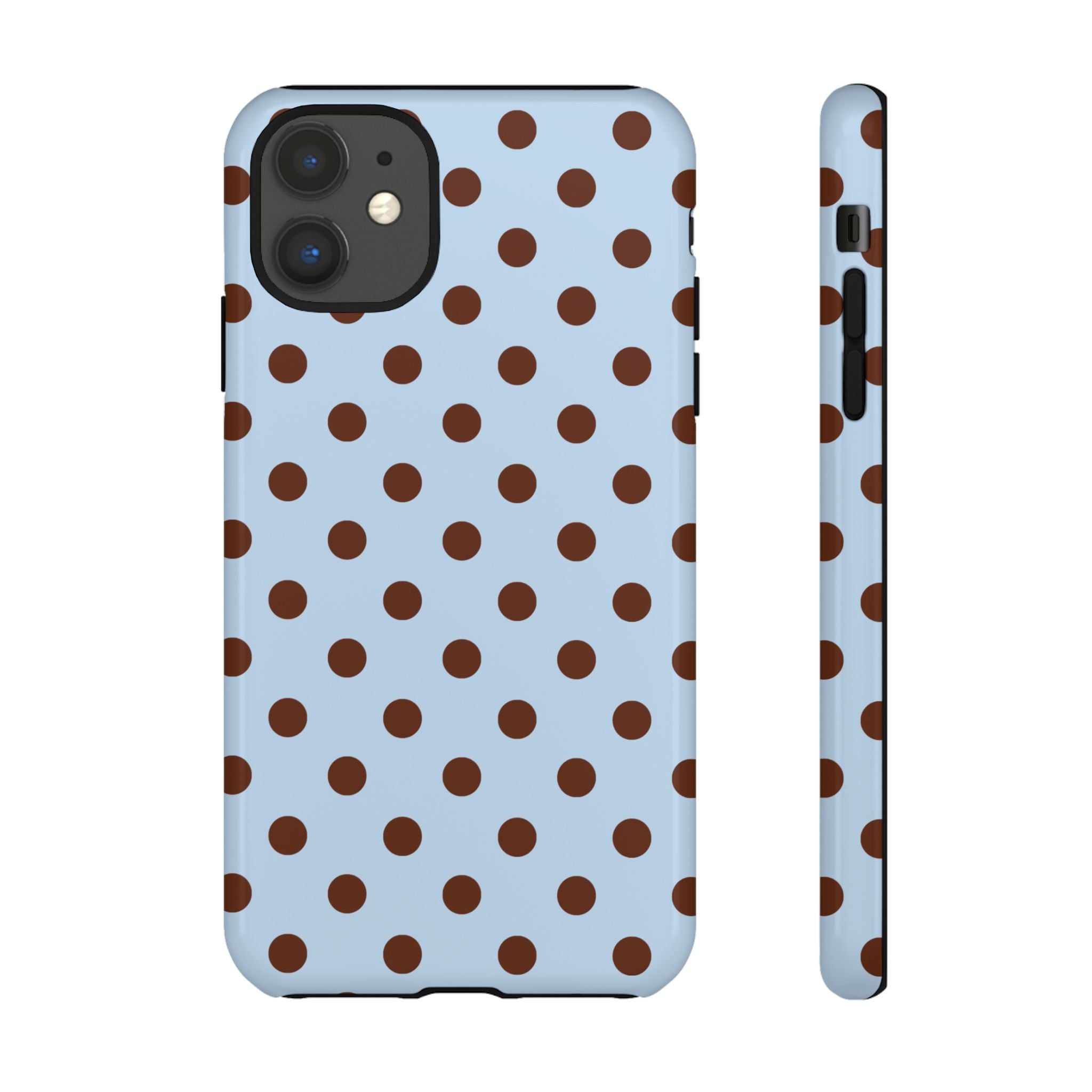 Mocha Dot iPhone Case