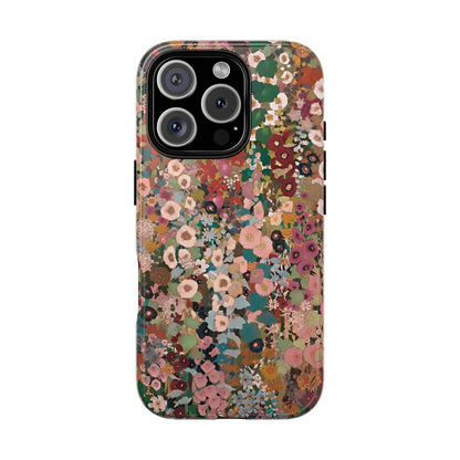 Coque iPhone à motif de giroflée | Motif floral