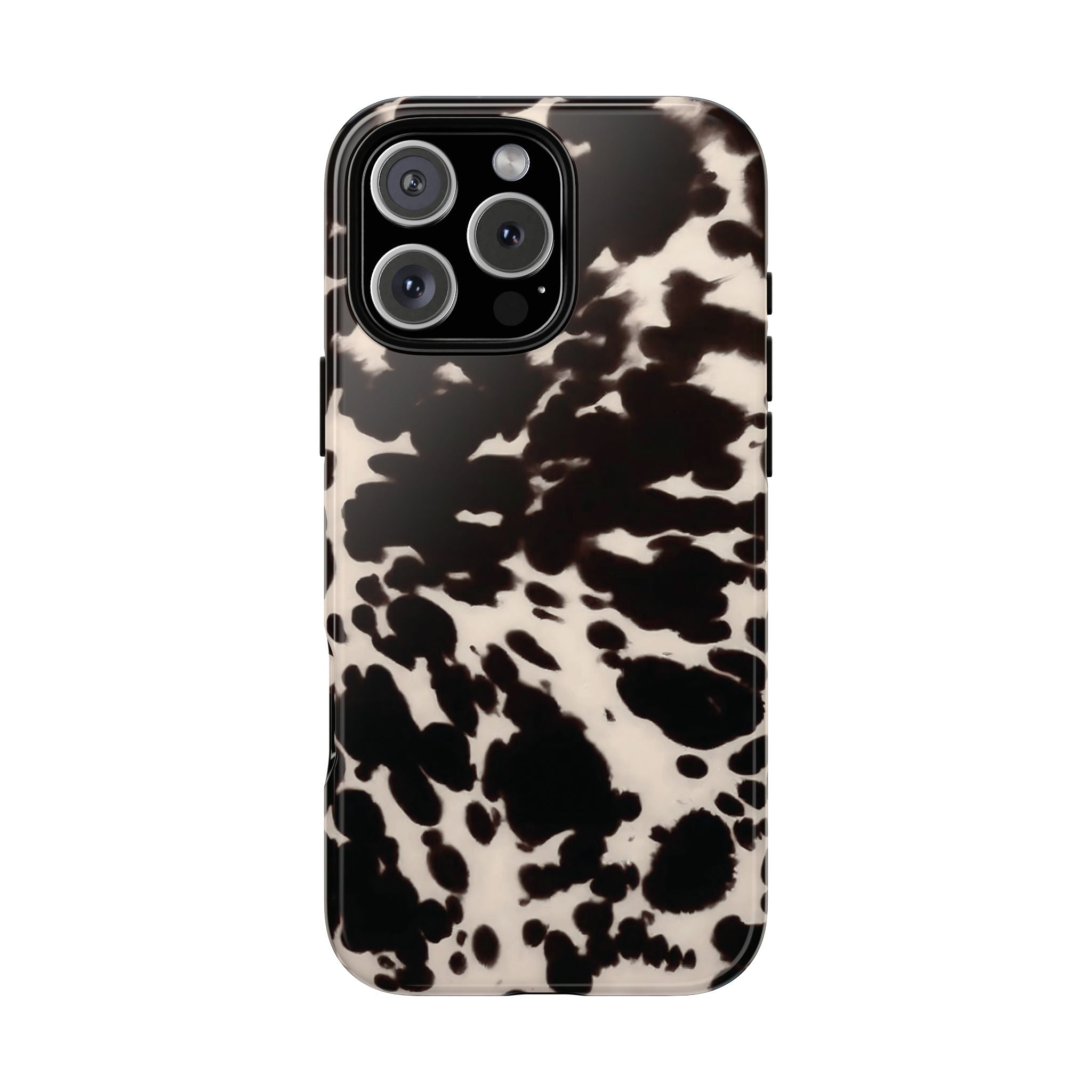 Spotted Cutie | Cow Print iPhone Case