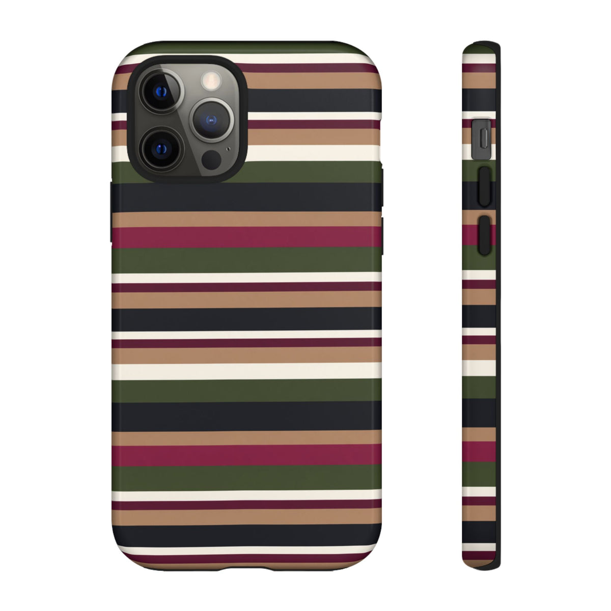 West End | Retro Striped iPhone Case
