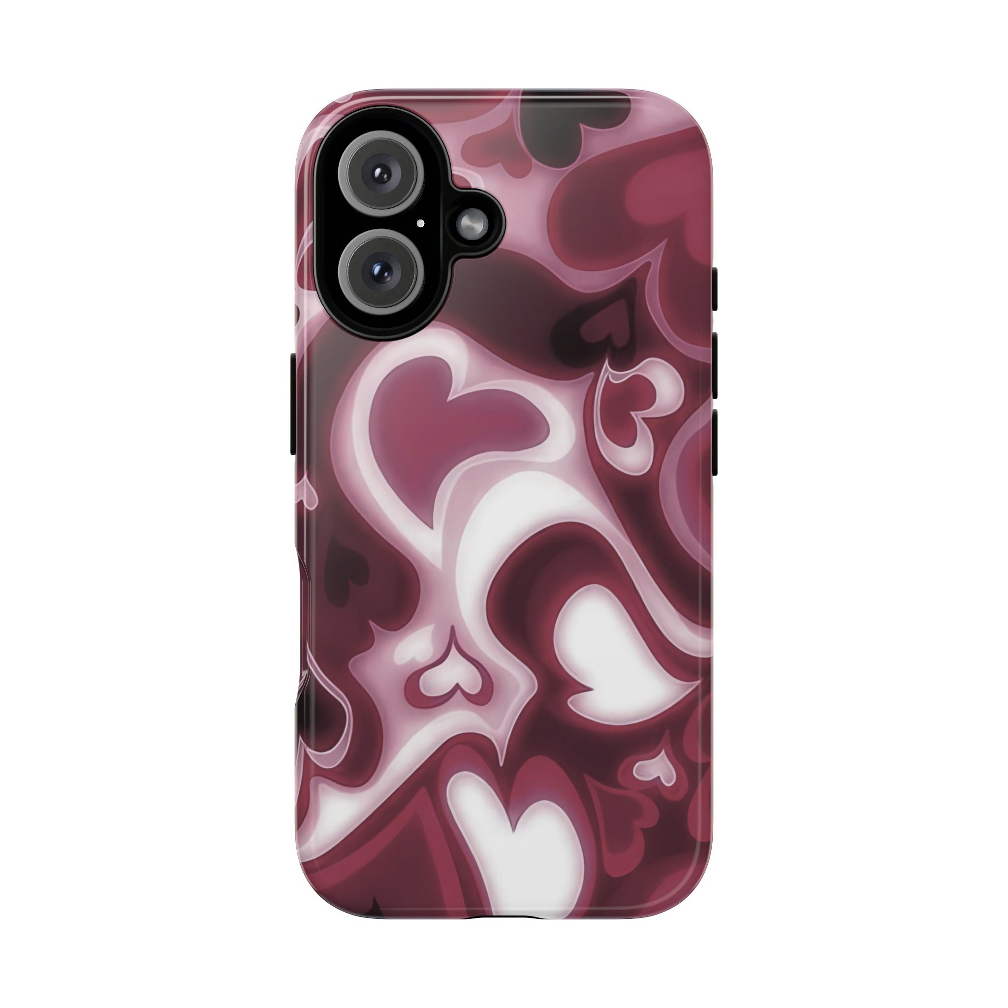 Coque iPhone Dreamy Hearts | Coque rétro Hearts