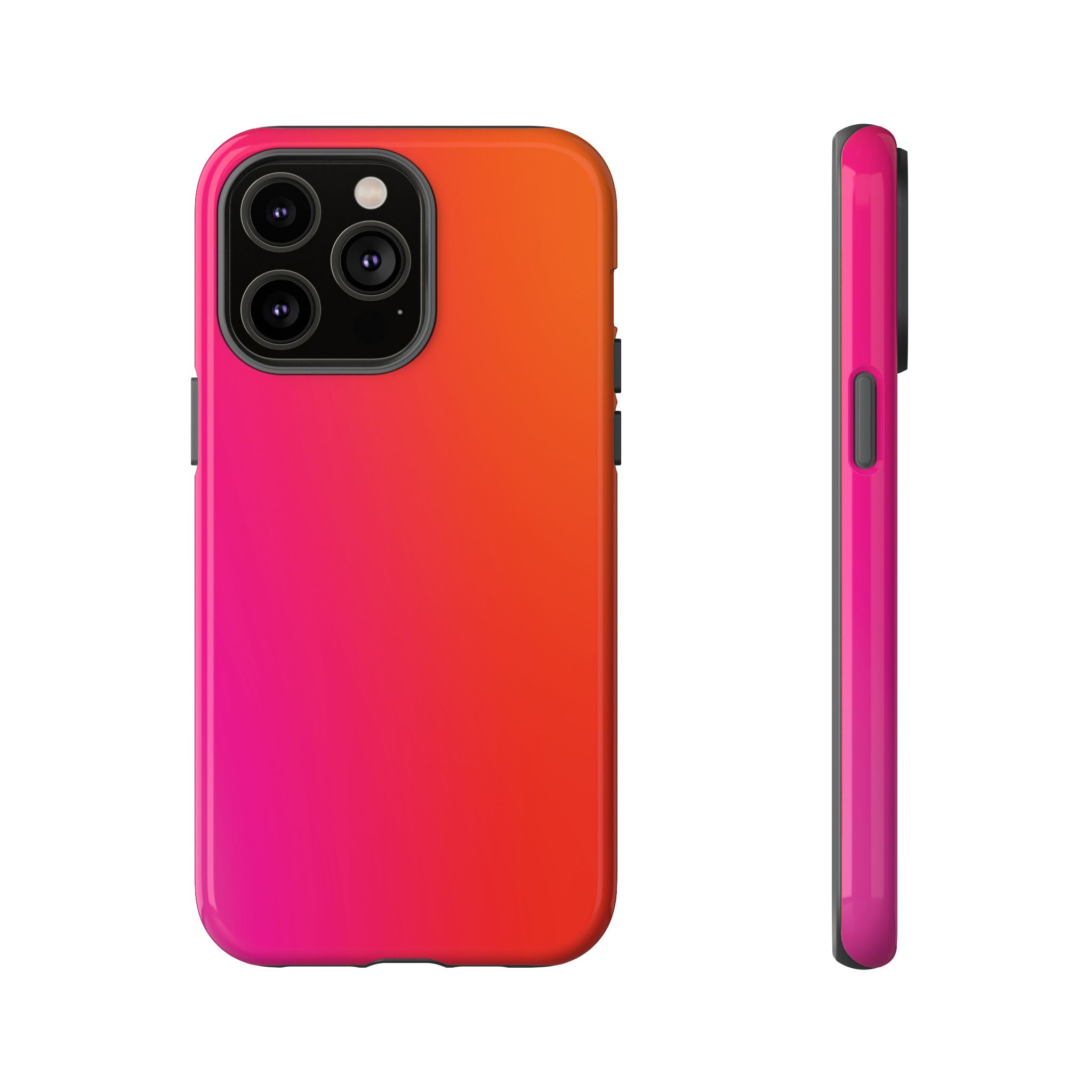Funda para iPhone con diseño ombré y puesta de sol en la isla