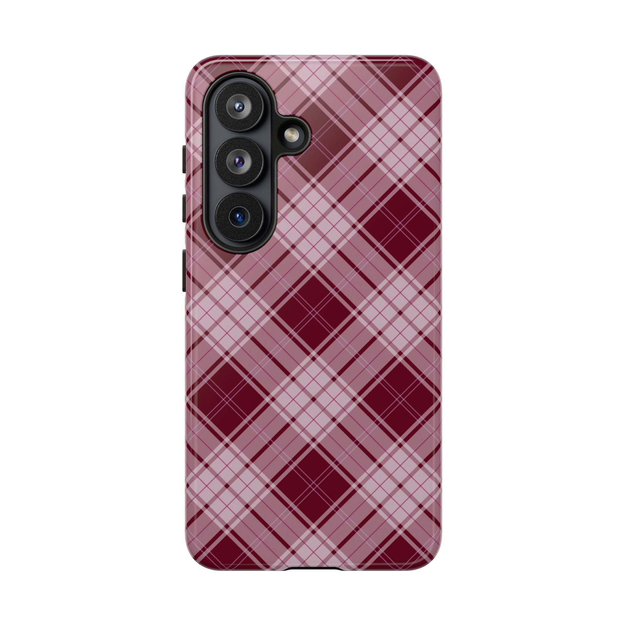 Berry Cute | Plaid Galaxy Case