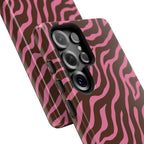 Pink Instinct | Zebra Print Galaxy Case