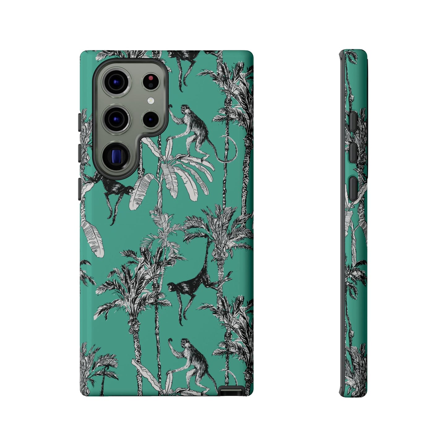 Monkey Business | Retro Tropical Palms Case