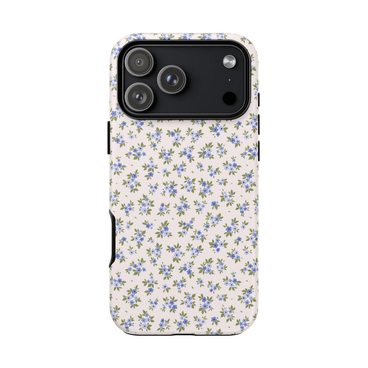 Love Notes | Blue Ditsy Floral iPhone Case