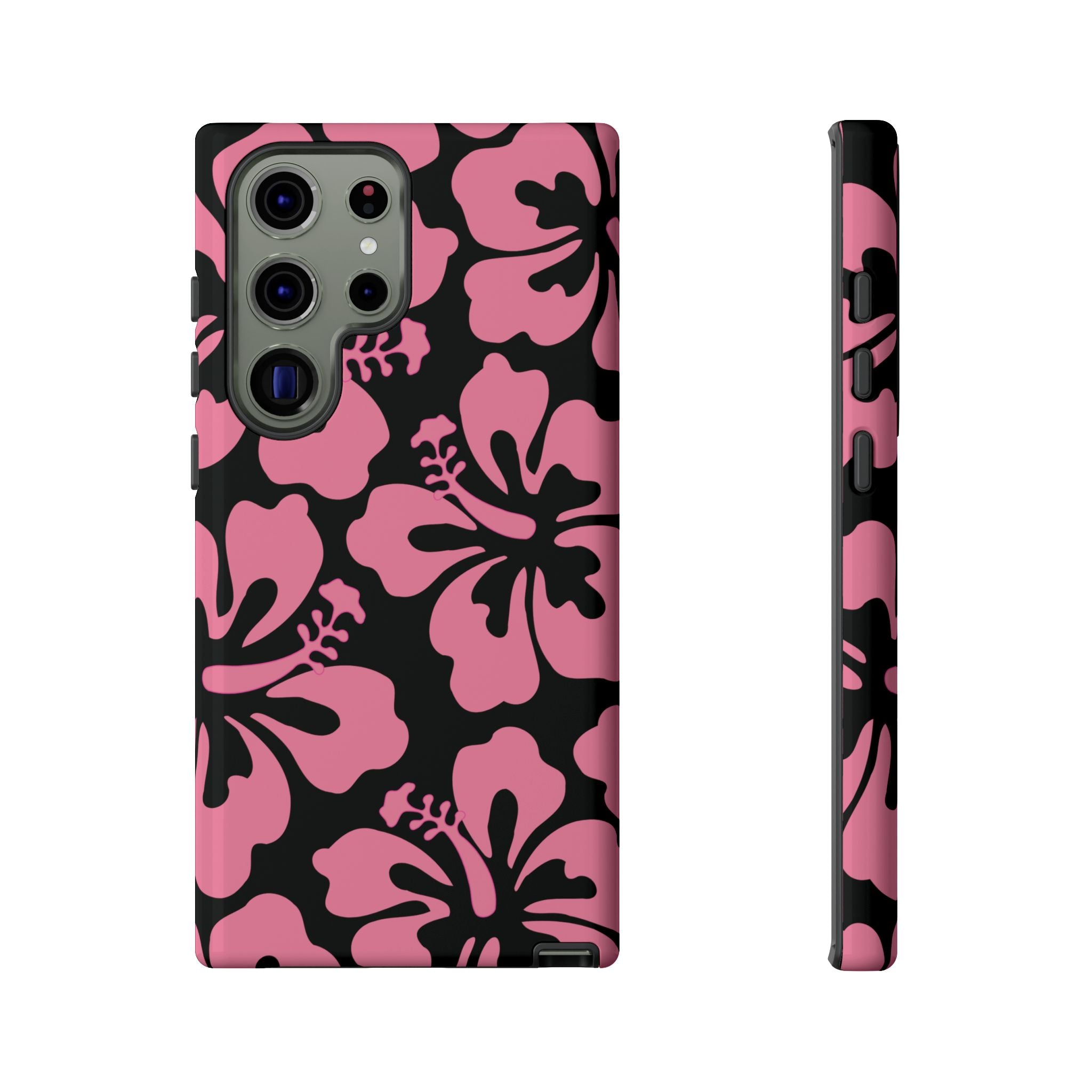 Maui Pink Hibiscus Galaxy Case