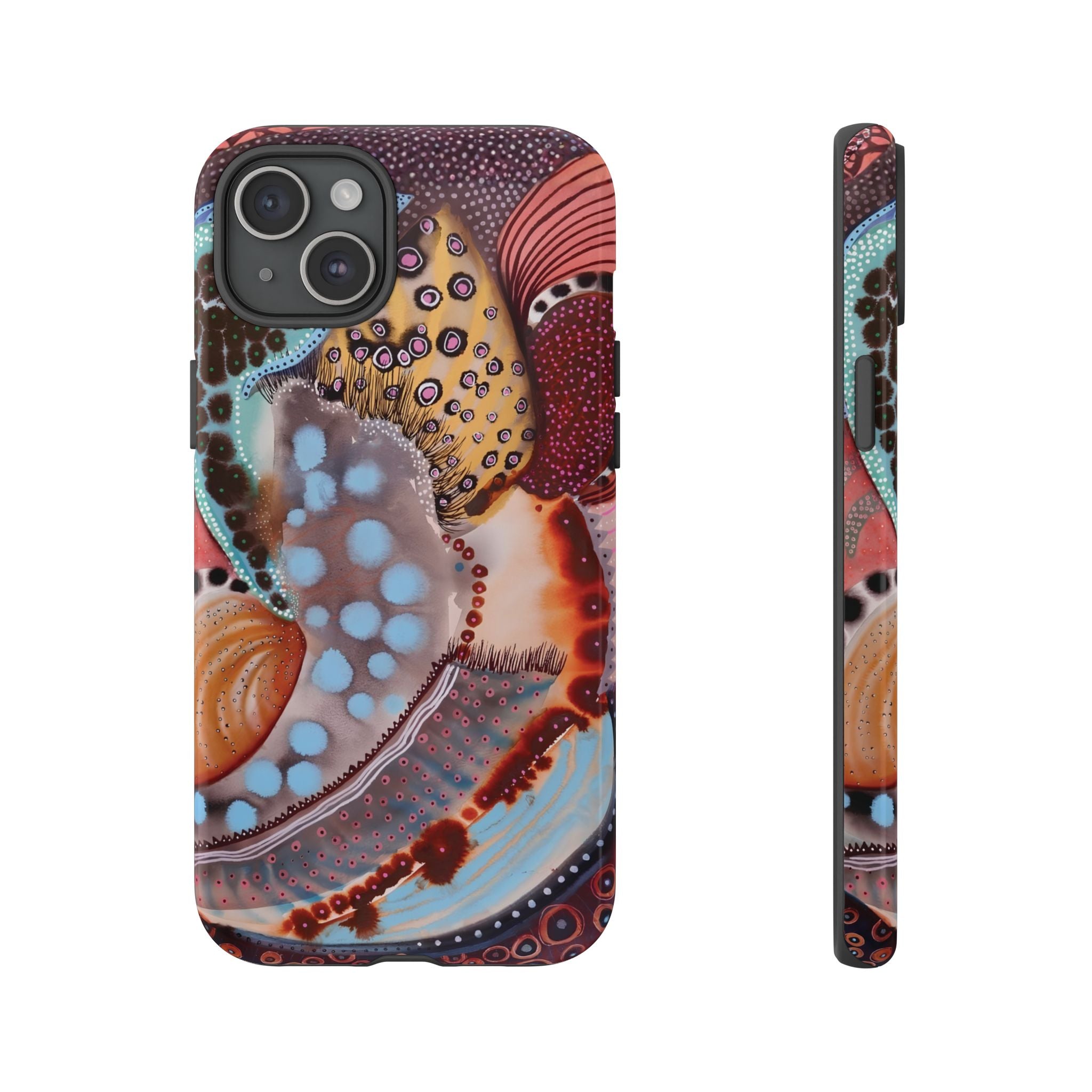 Ocean Echo | Abstract Sea Life iPhone Case