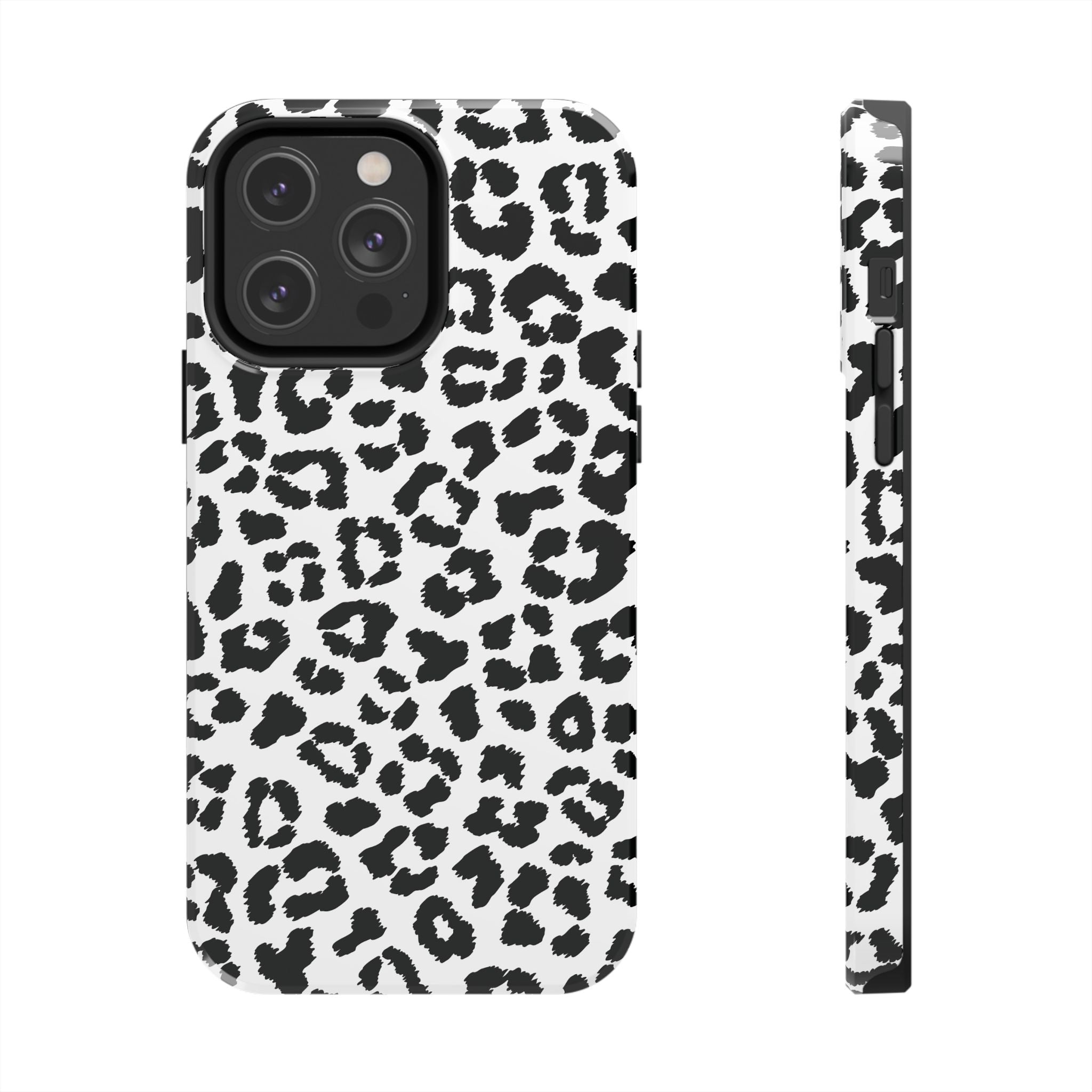Meow | Funda para iPhone con estampado de leopardo