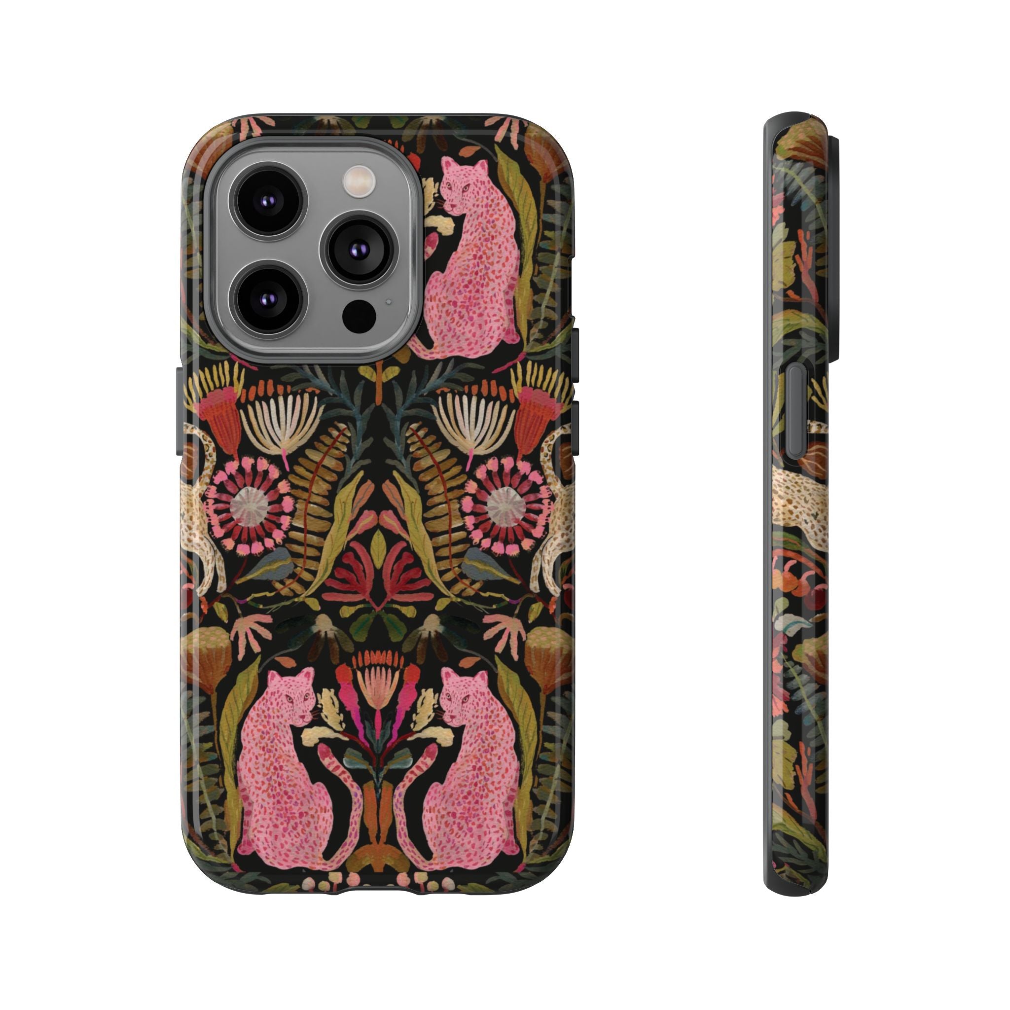 Leopard Garden iPhone Case