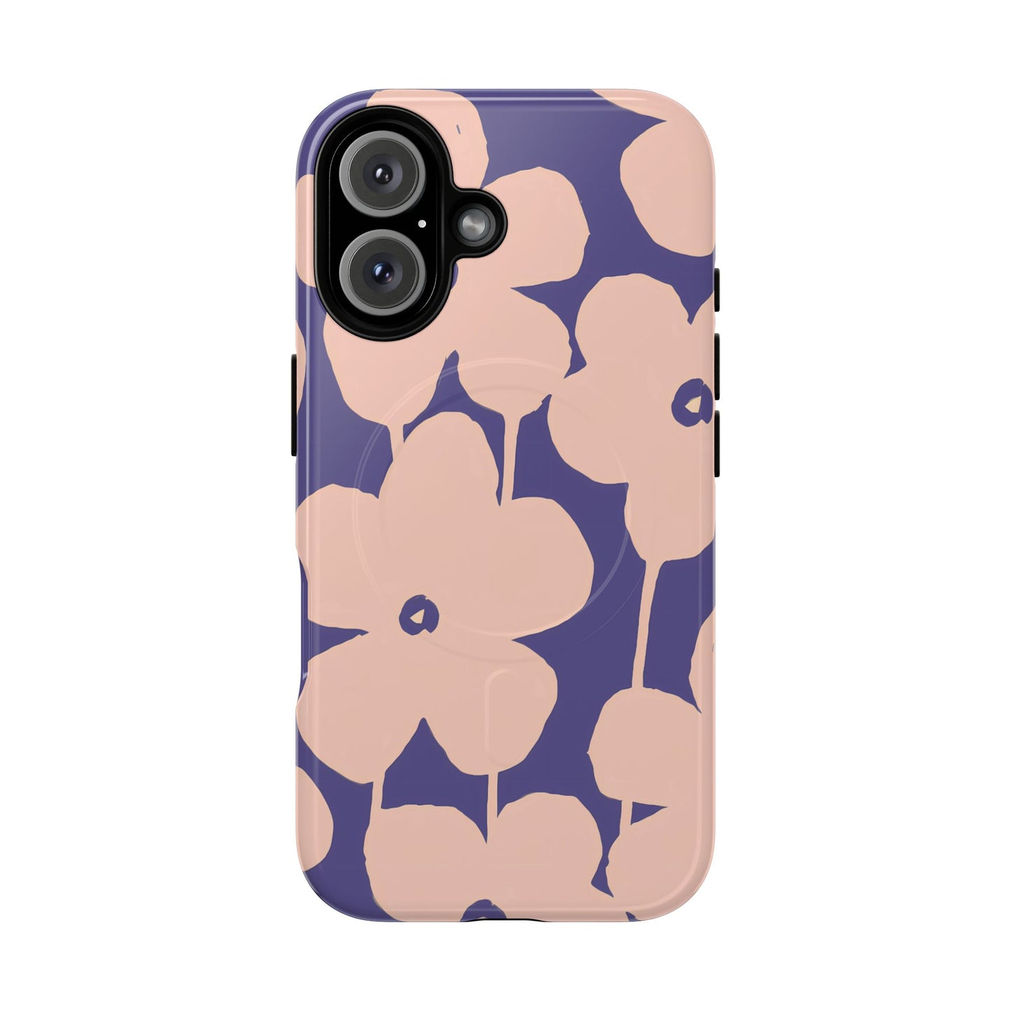 Blooms | Purple Floral MagSafe Case