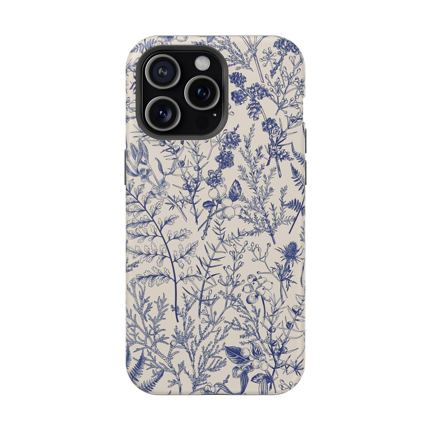 Botanical | Blue Floral MagSafe Case