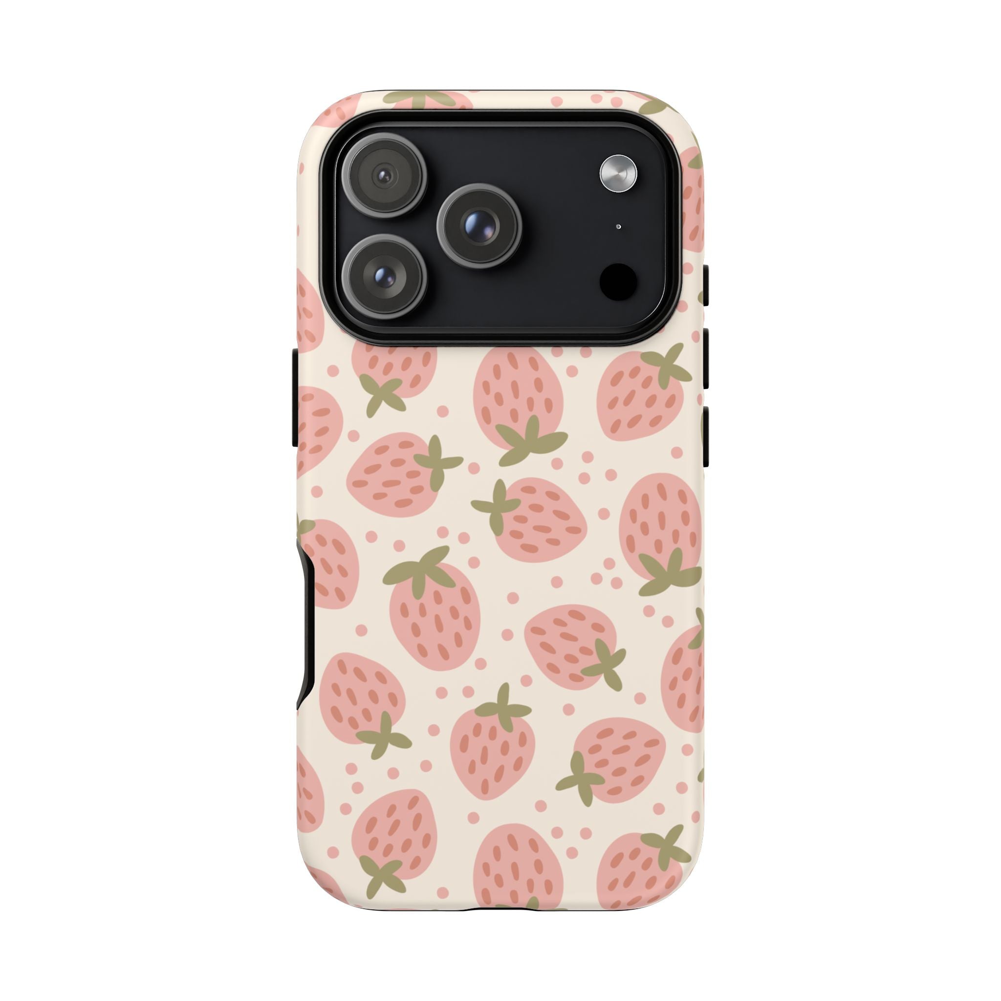 Strawberry Cream iPhone Case