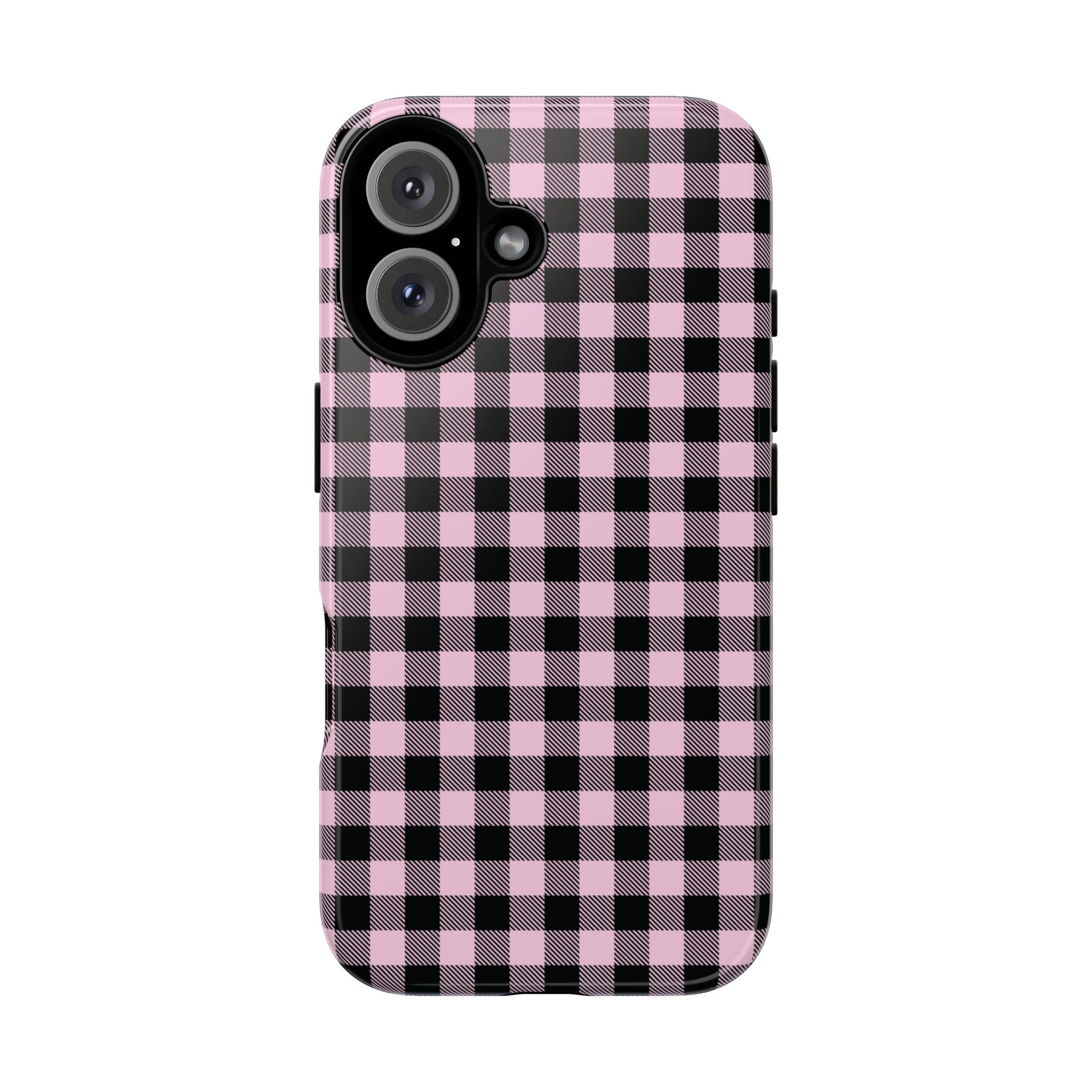 Pink Punk | Gingham iPhone Case