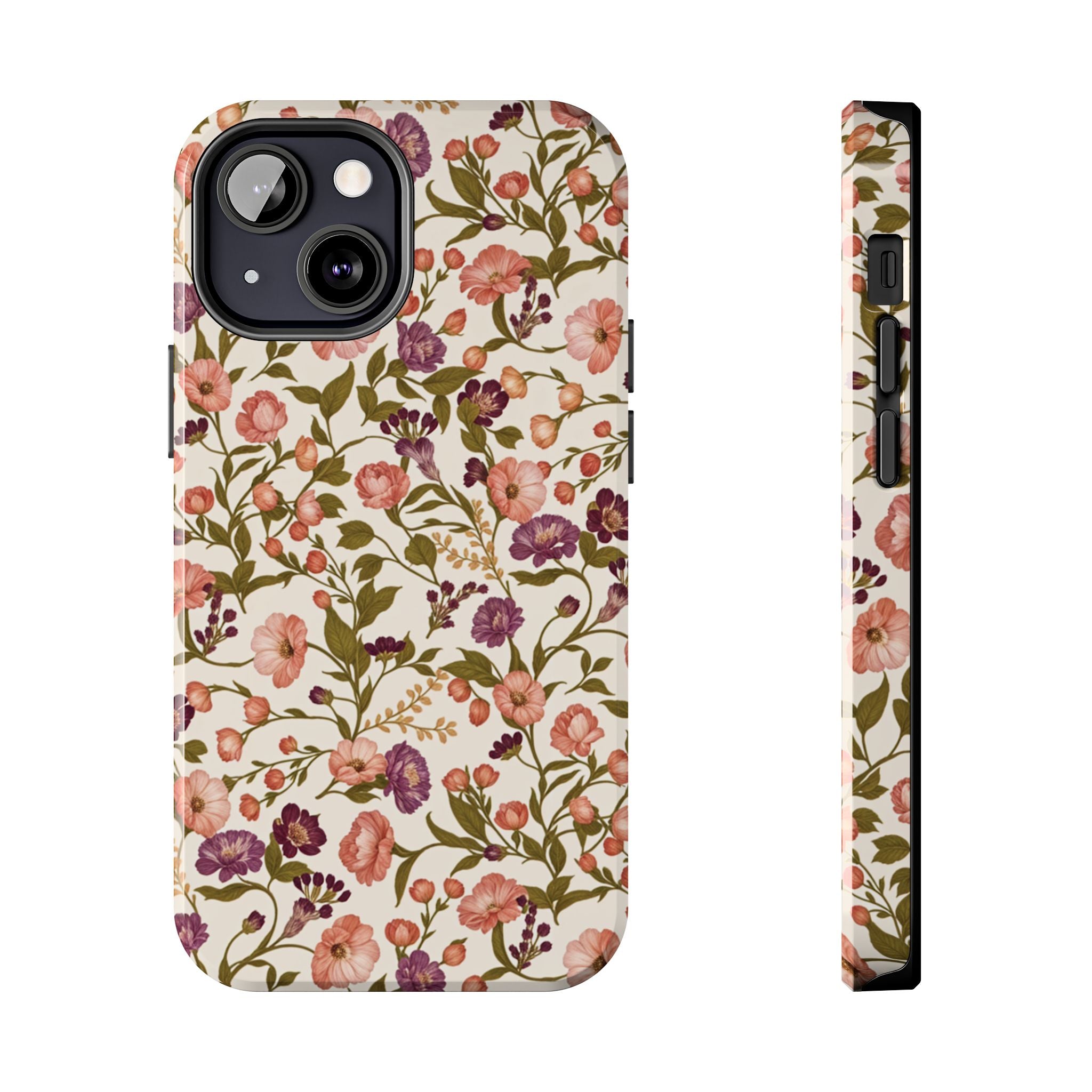 Flowering Vines Boho Floral iPhone Case