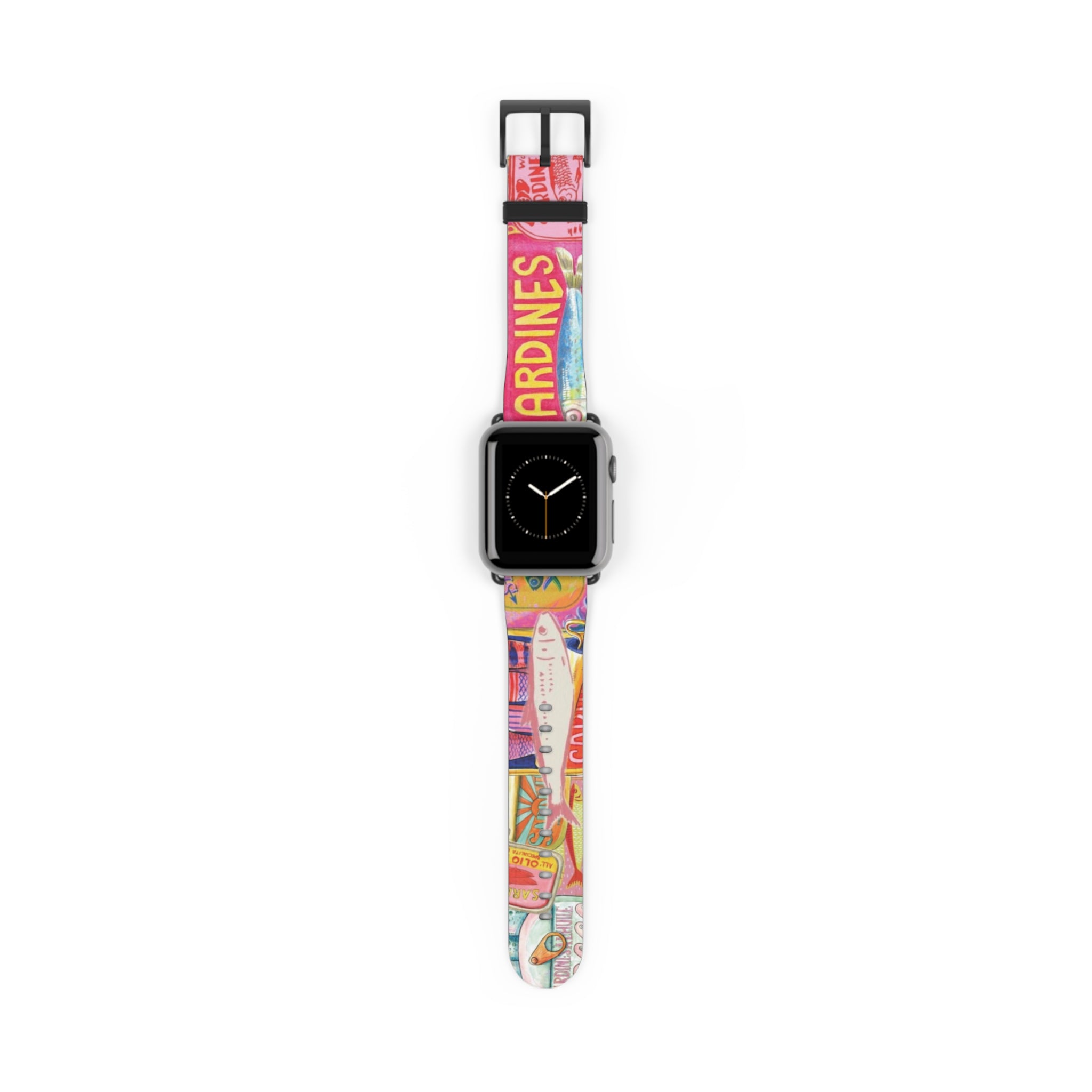 Sardines Collage Apple Watch Band