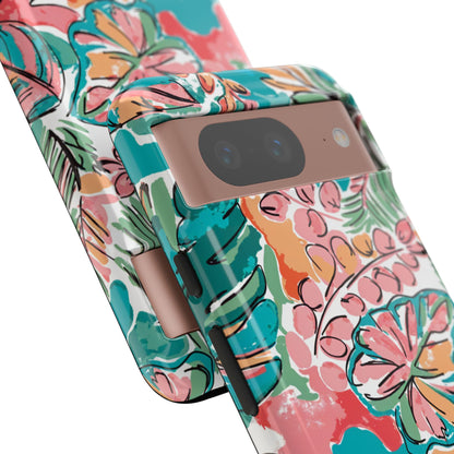 Tropical Botanical | Watercolor Botanical Case