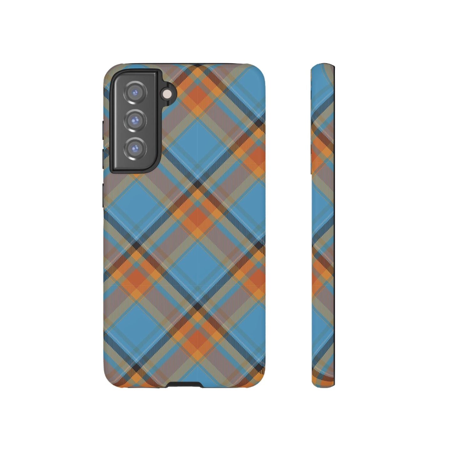 Cozy | Blue Plaid Case