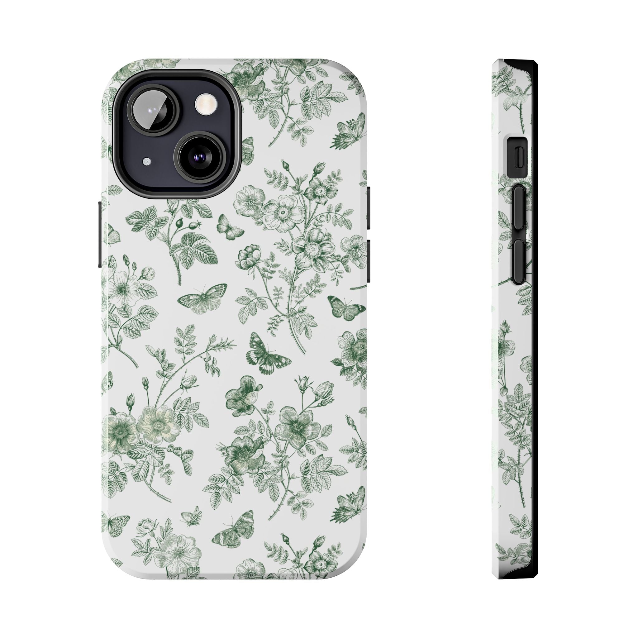 Butterfly Garden Floral iPhone Case