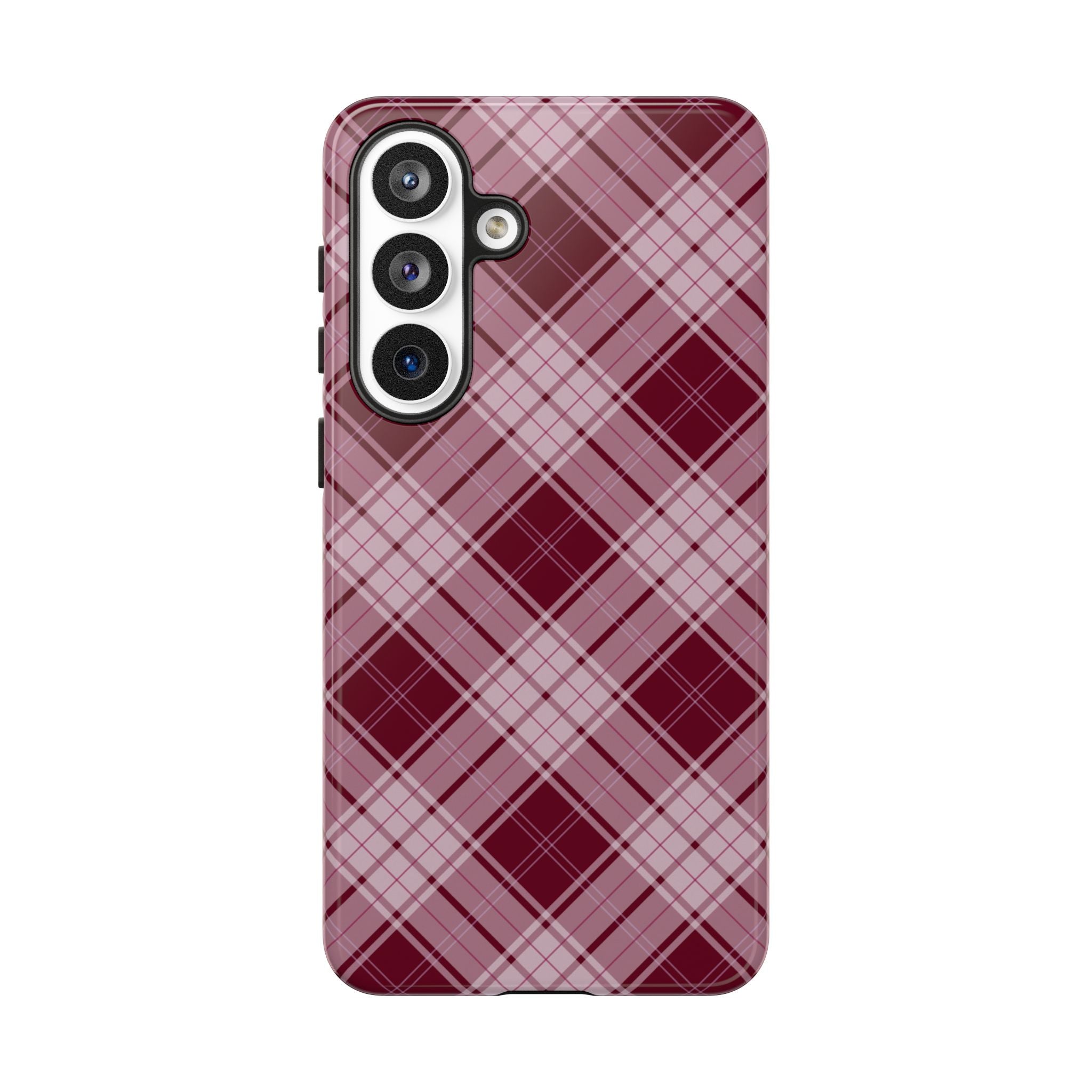 Berry Cute | Plaid Galaxy Case
