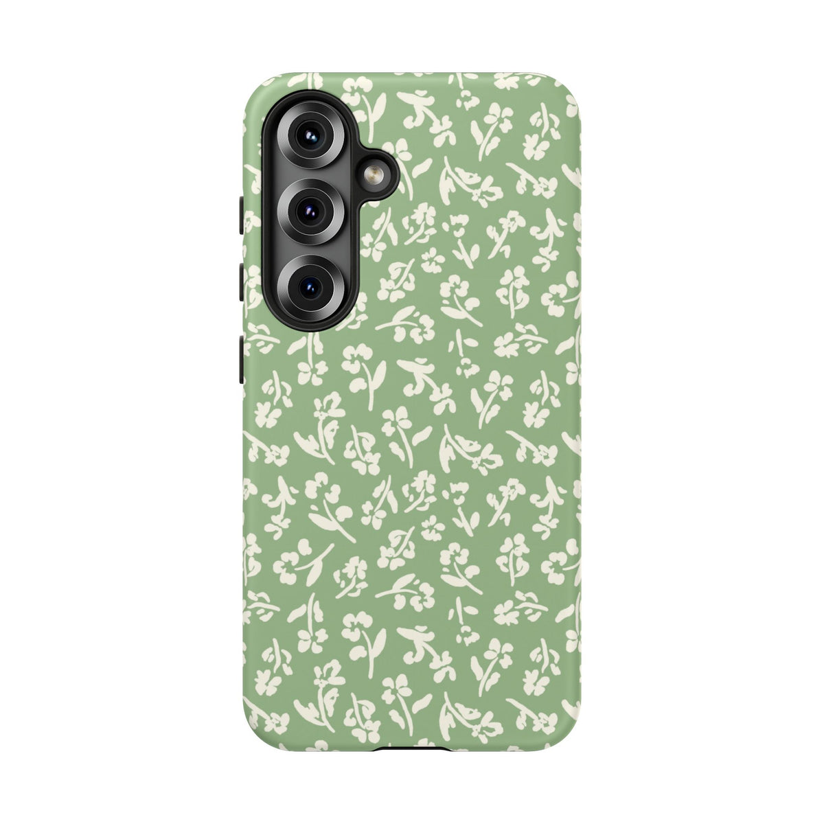 Little Things | Sage Green Ditsy Floral Galaxy Case