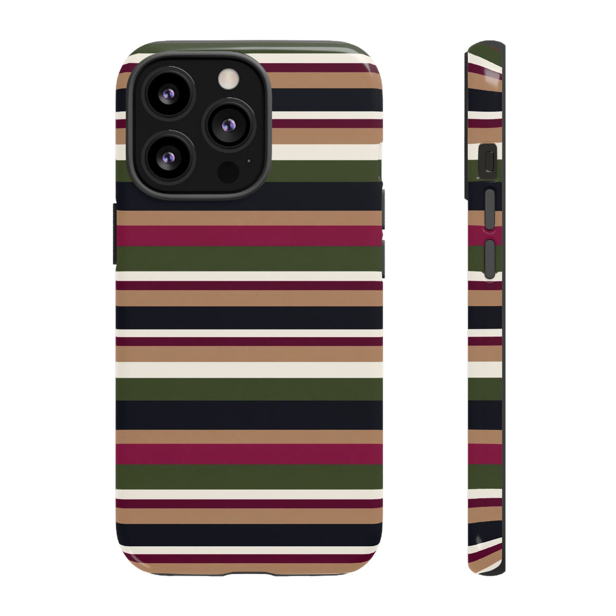 West End | Retro Striped iPhone Case