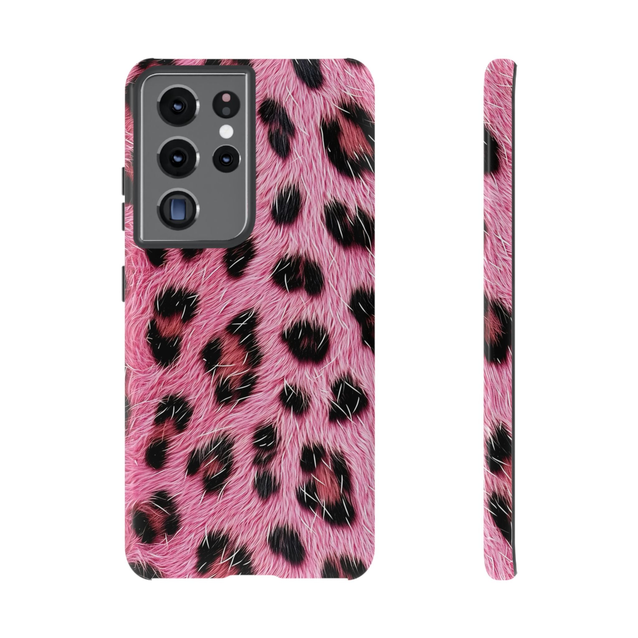 Party Animal Pink Leopard Galaxy Case