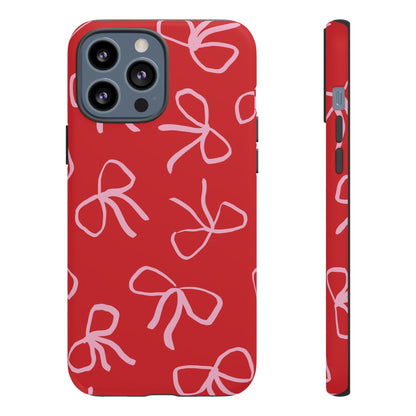 Ribbons & Bows | Red Coquette Case