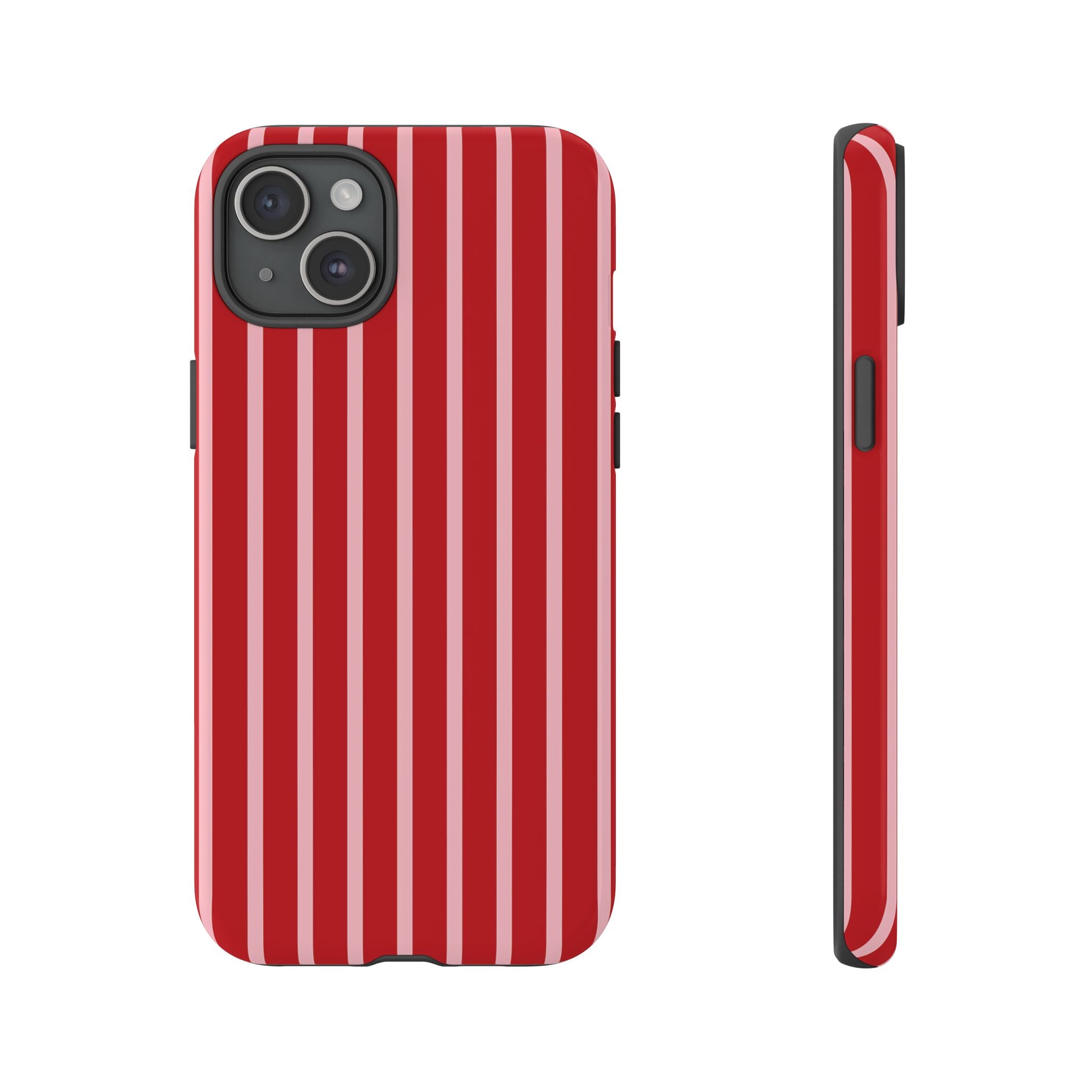 Raspberry Stripe | iPhone Case