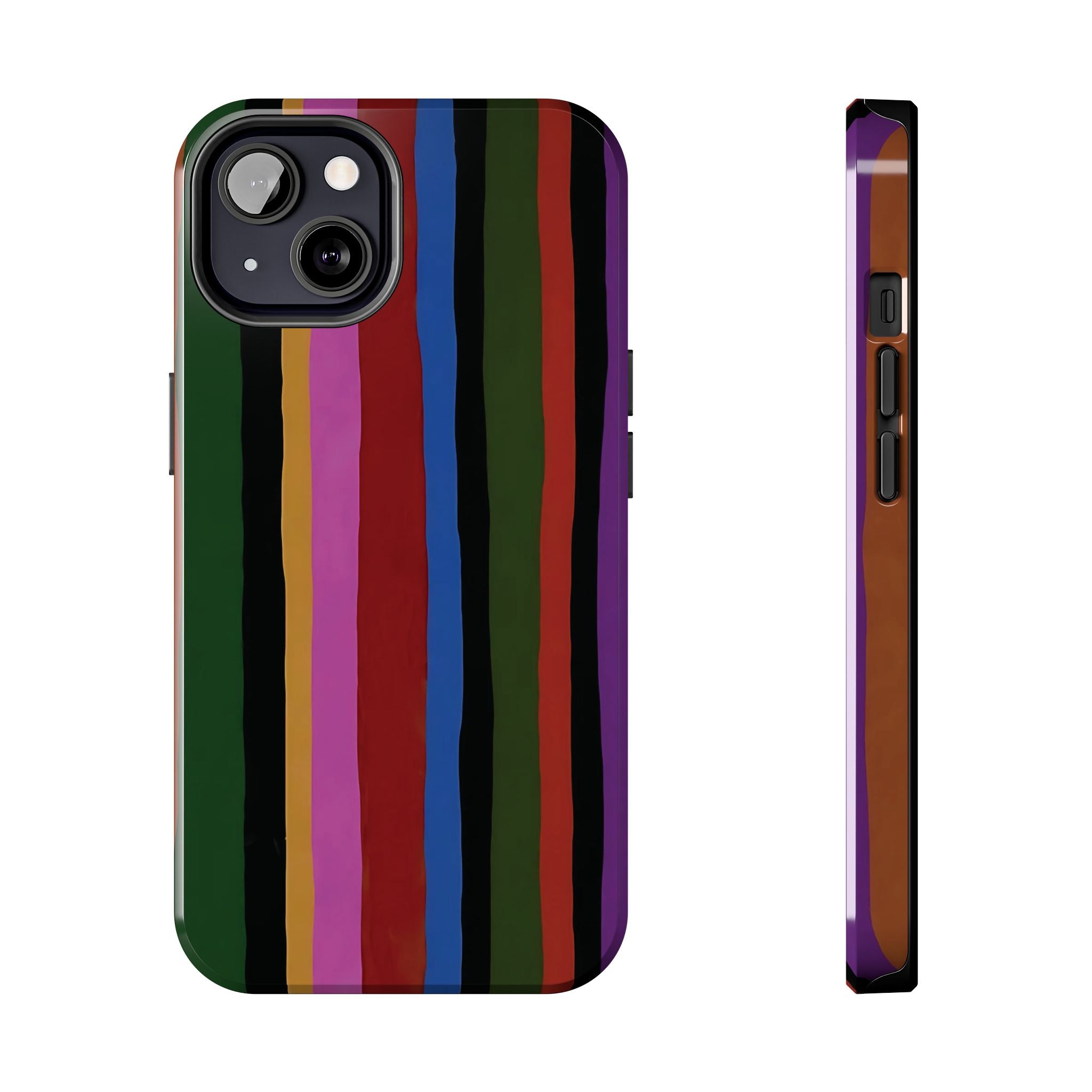 Painted Stripes iPhone Case