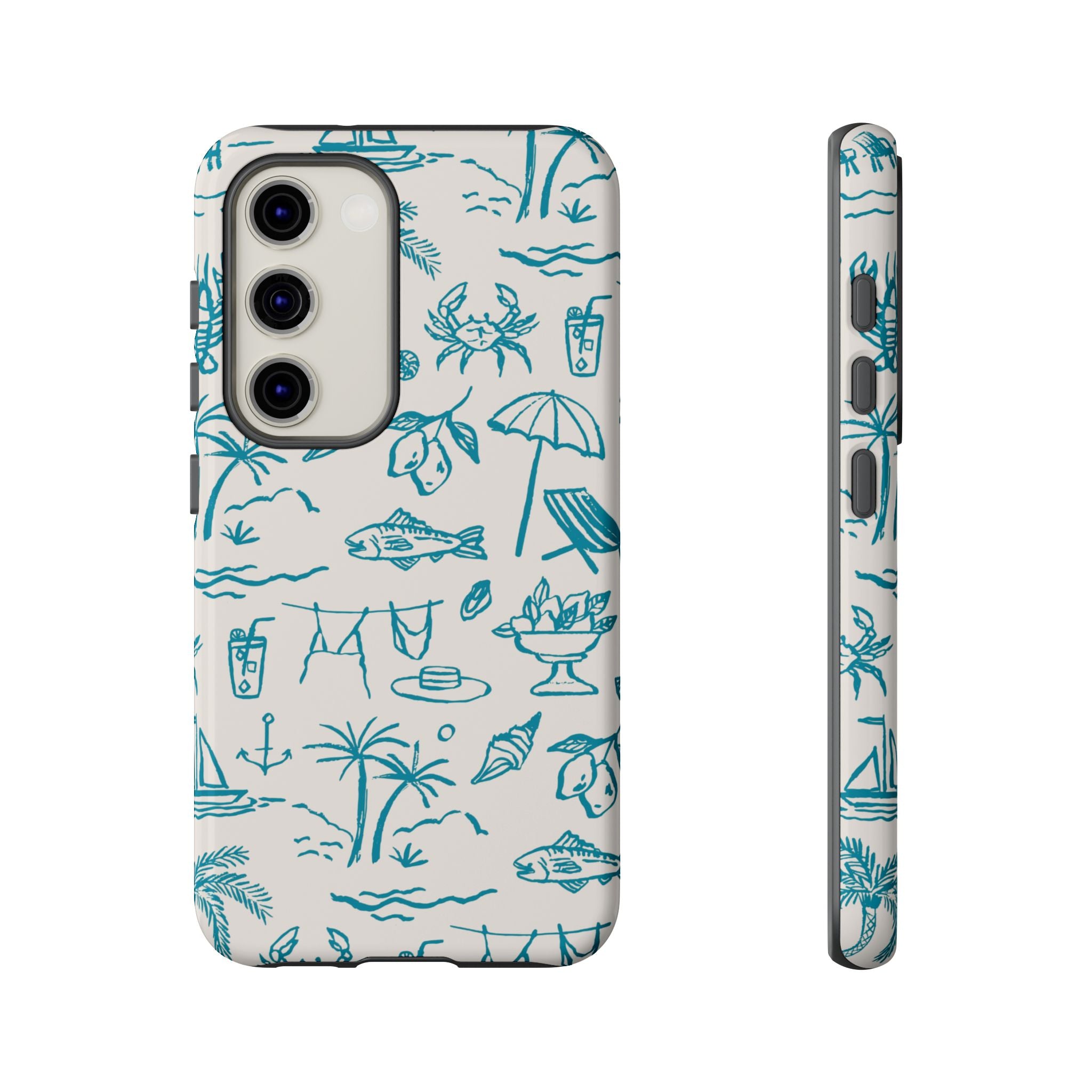 Meet Me Seaside Galaxy Case