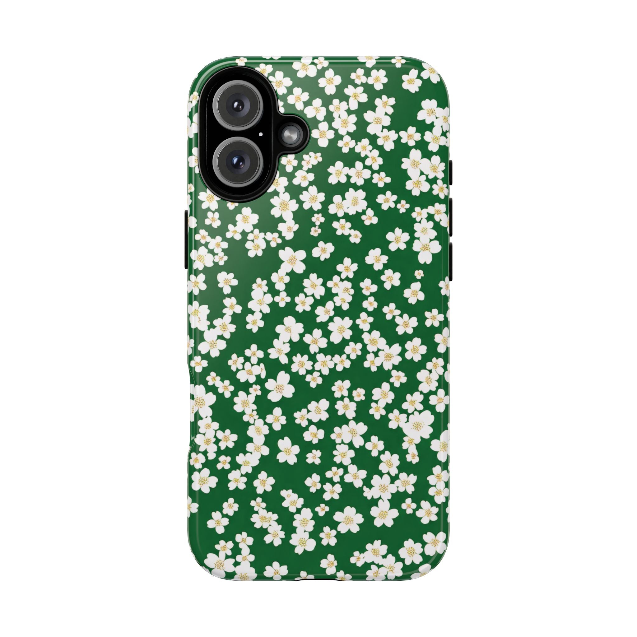 Emerald Bloom iPhone Case