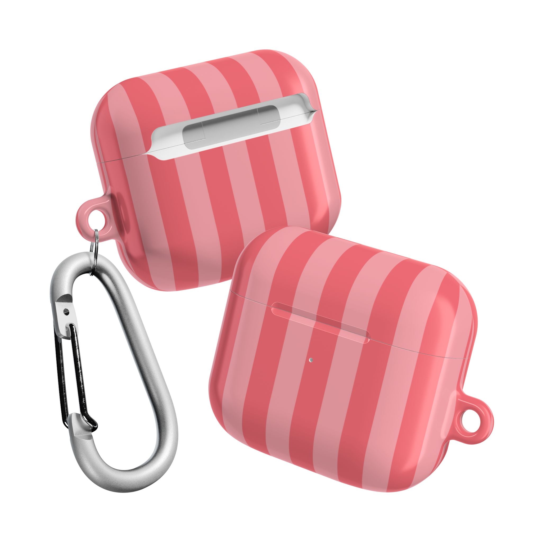 Summer in the Hamptons Pink Striped AirPods Case