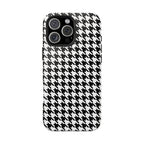 Prep Squad Houndstooth iPhone Case