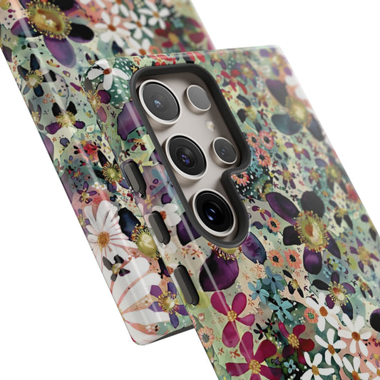 Flower Bomb | Colorful Floral Galaxy Case