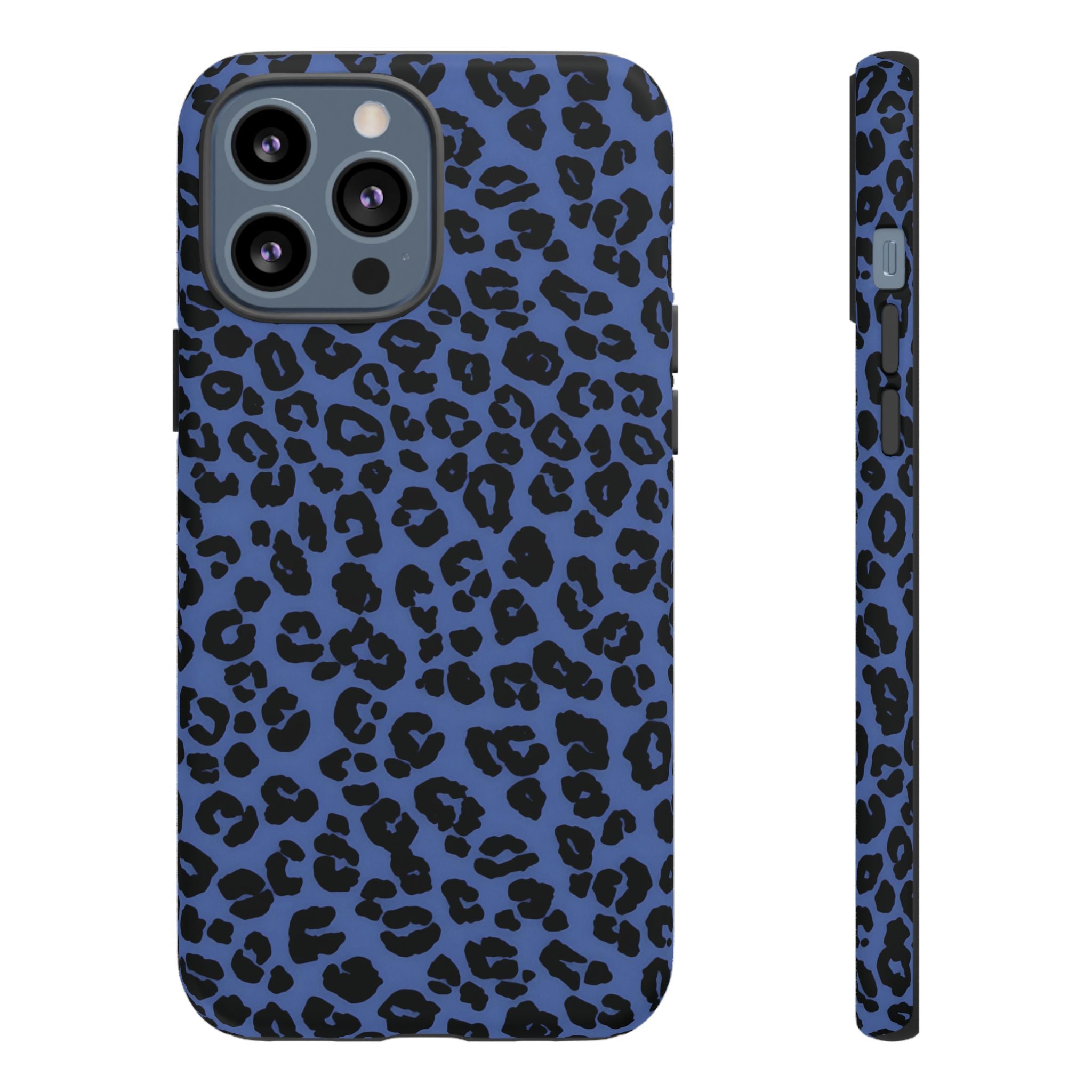 Blue Wild | Leopard iPhone Case