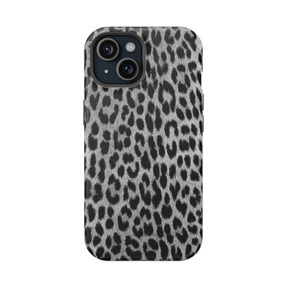 Savage | Gray Leopard MagSafe Case