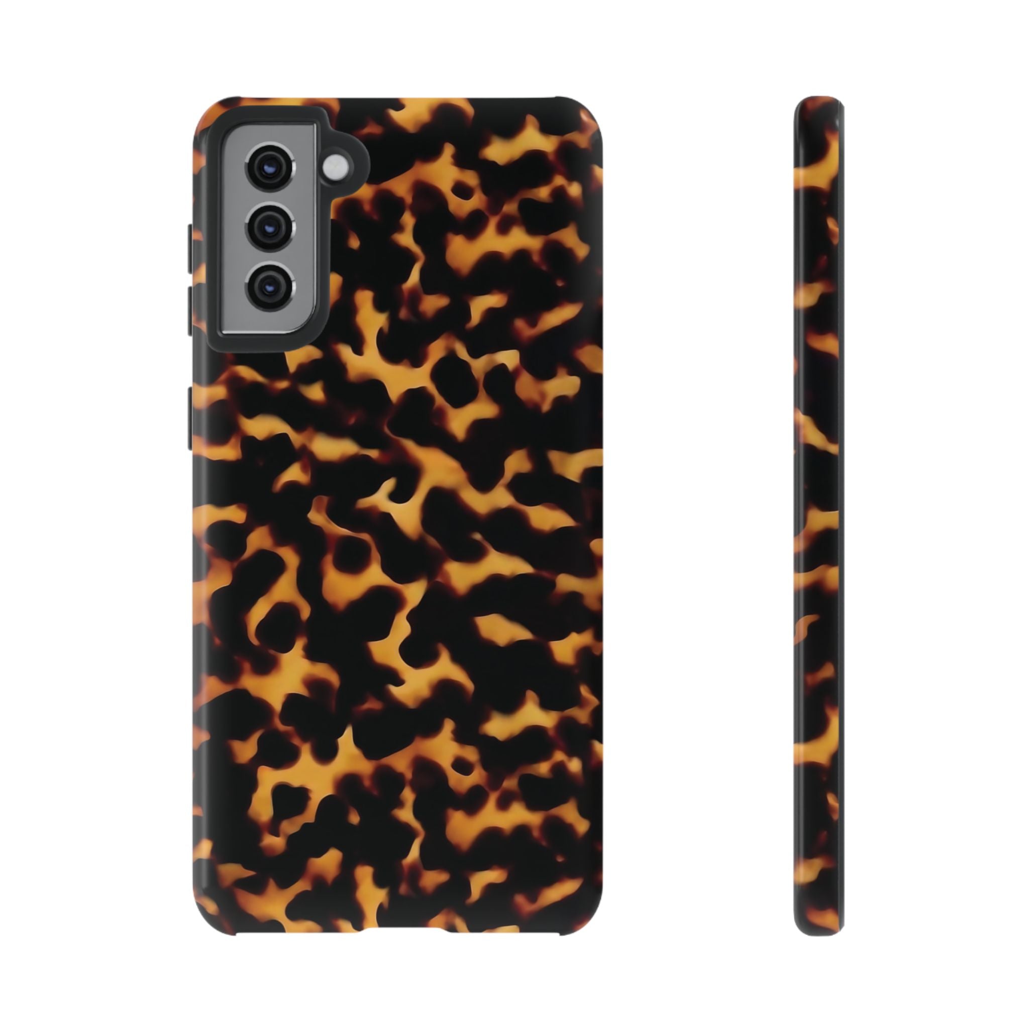 Tortie Tortoiseshell Print Galaxy Case