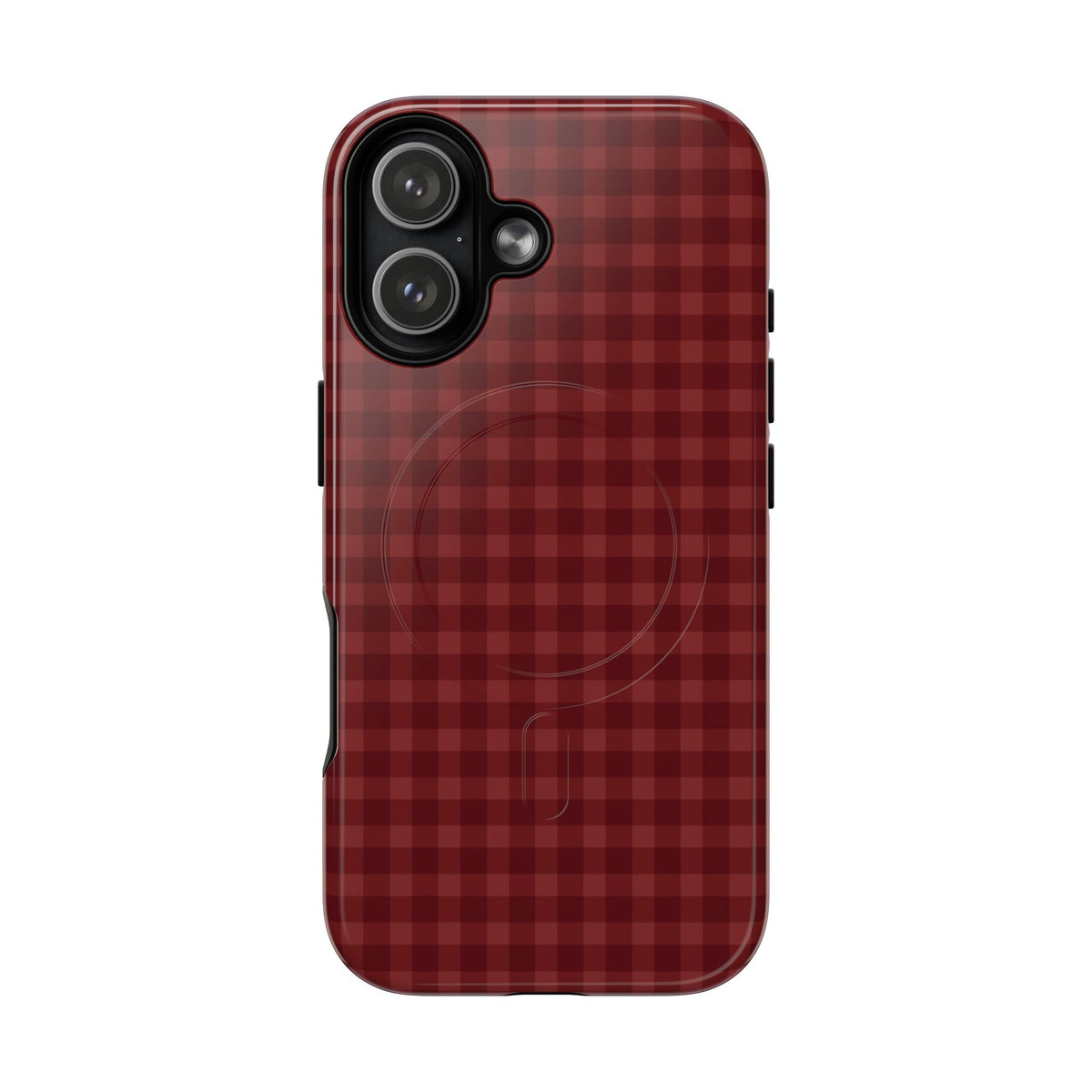 Bad Romance | Red Gingham MagSafe Case