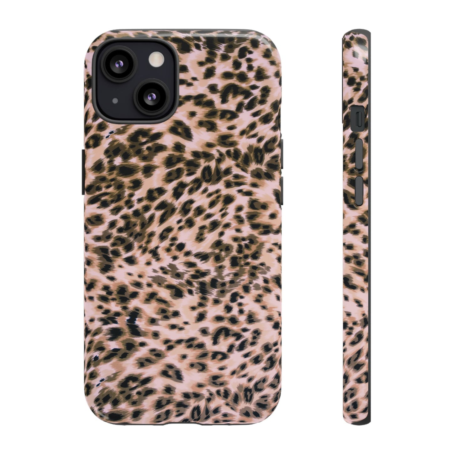 Flirt | Blush Leopard Print iPhone Case