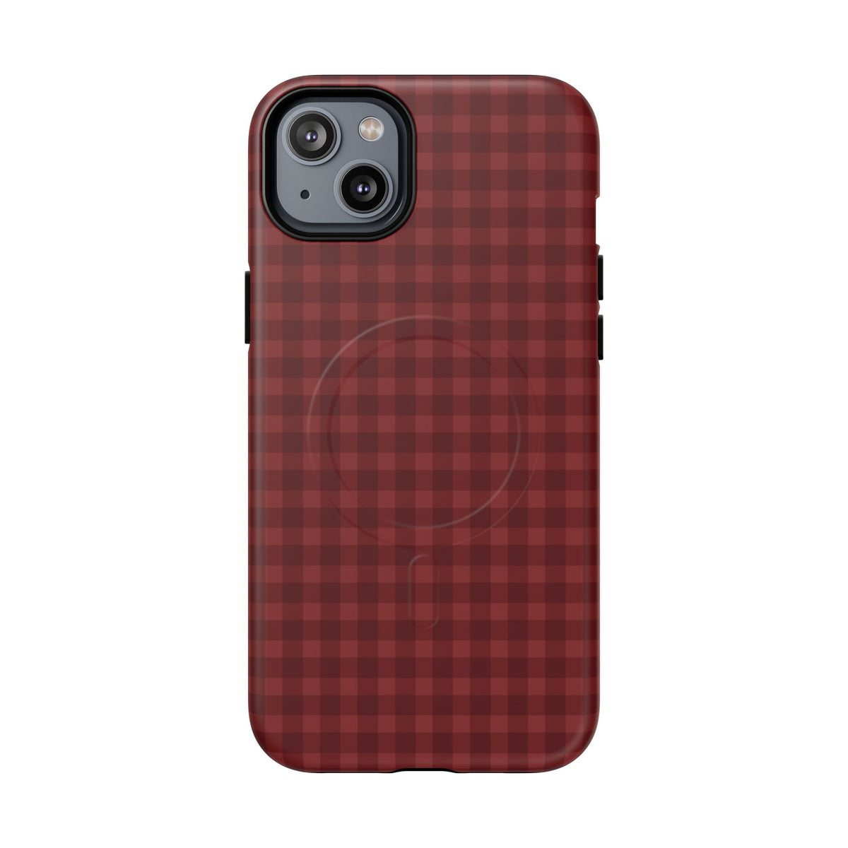 Bad Romance | Red Gingham MagSafe Case