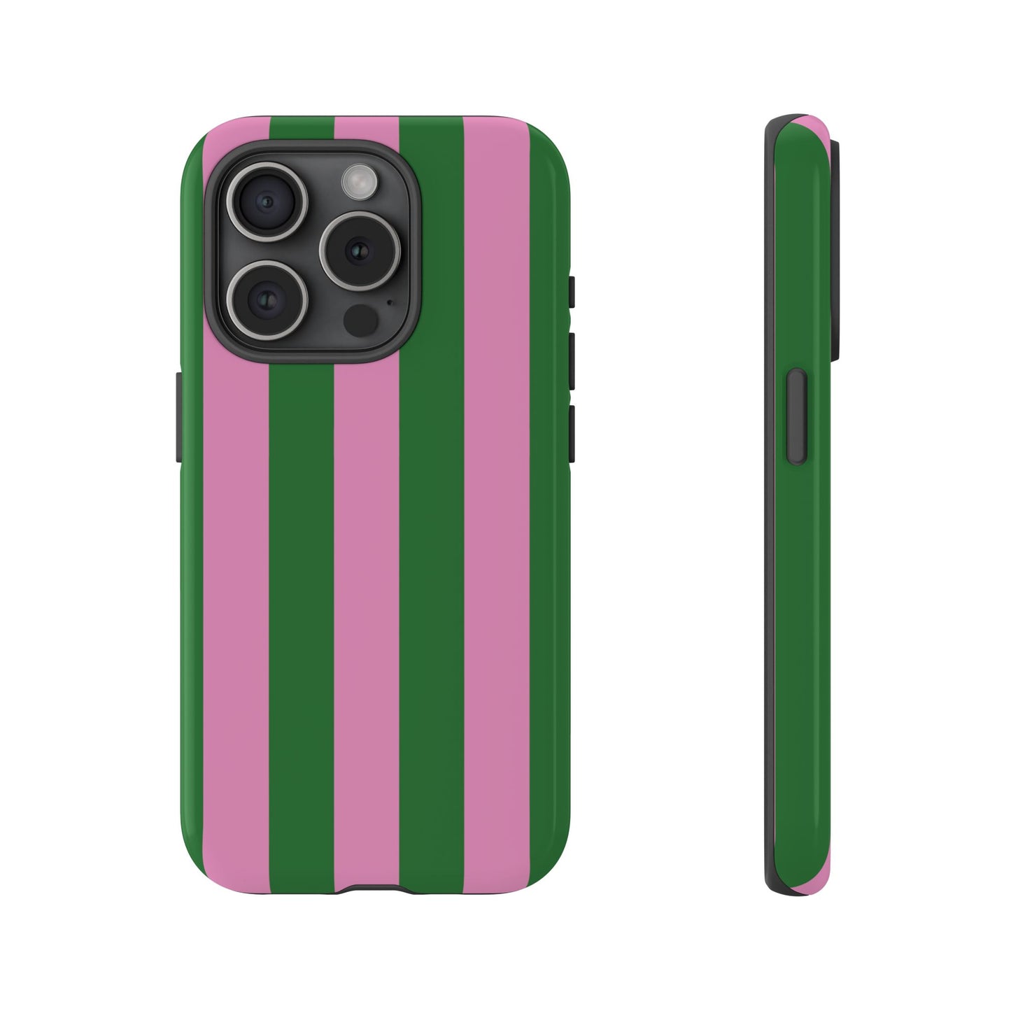 Retro Stripe | Pink & Green Y2K Case