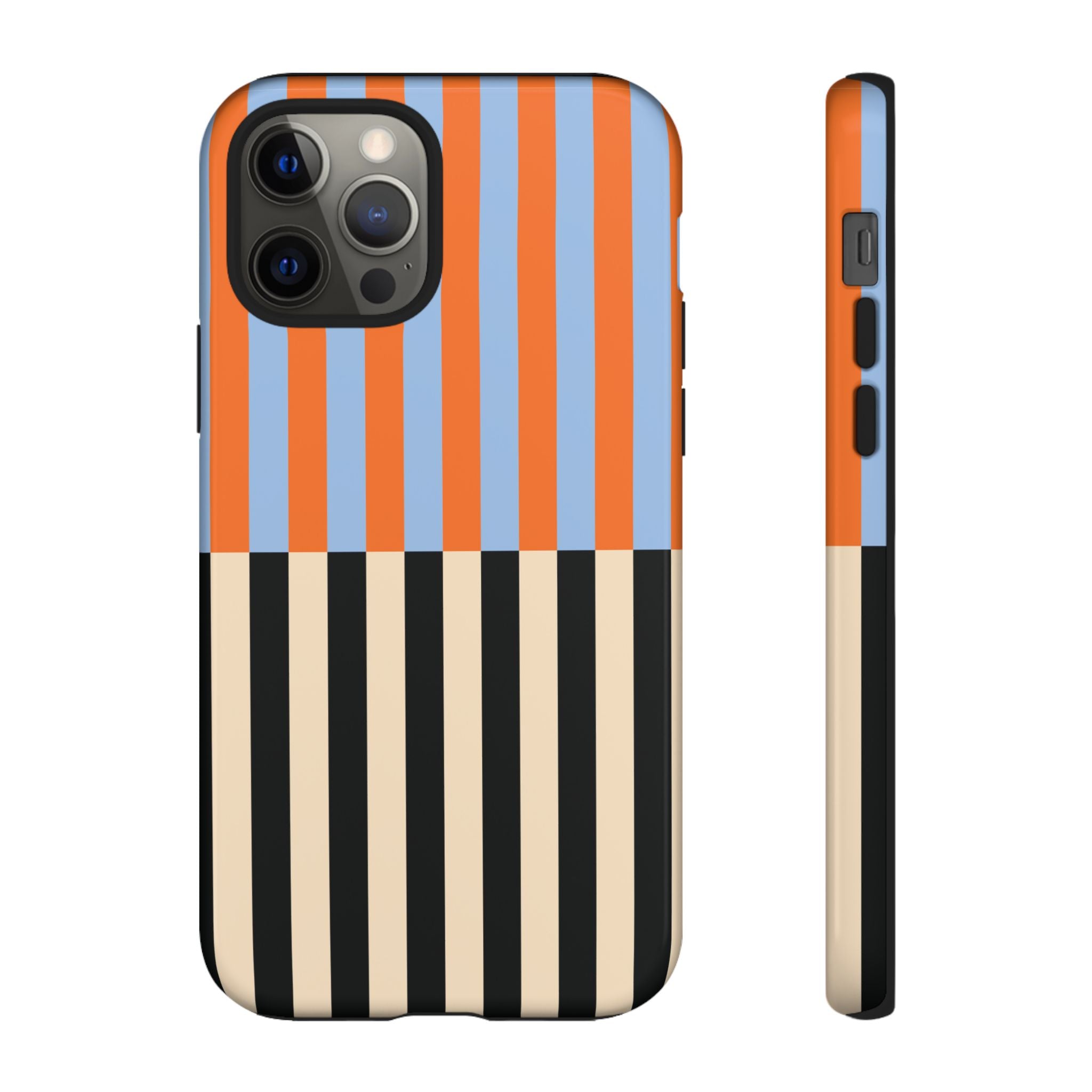 Colorblock Stripe iPhone Case
