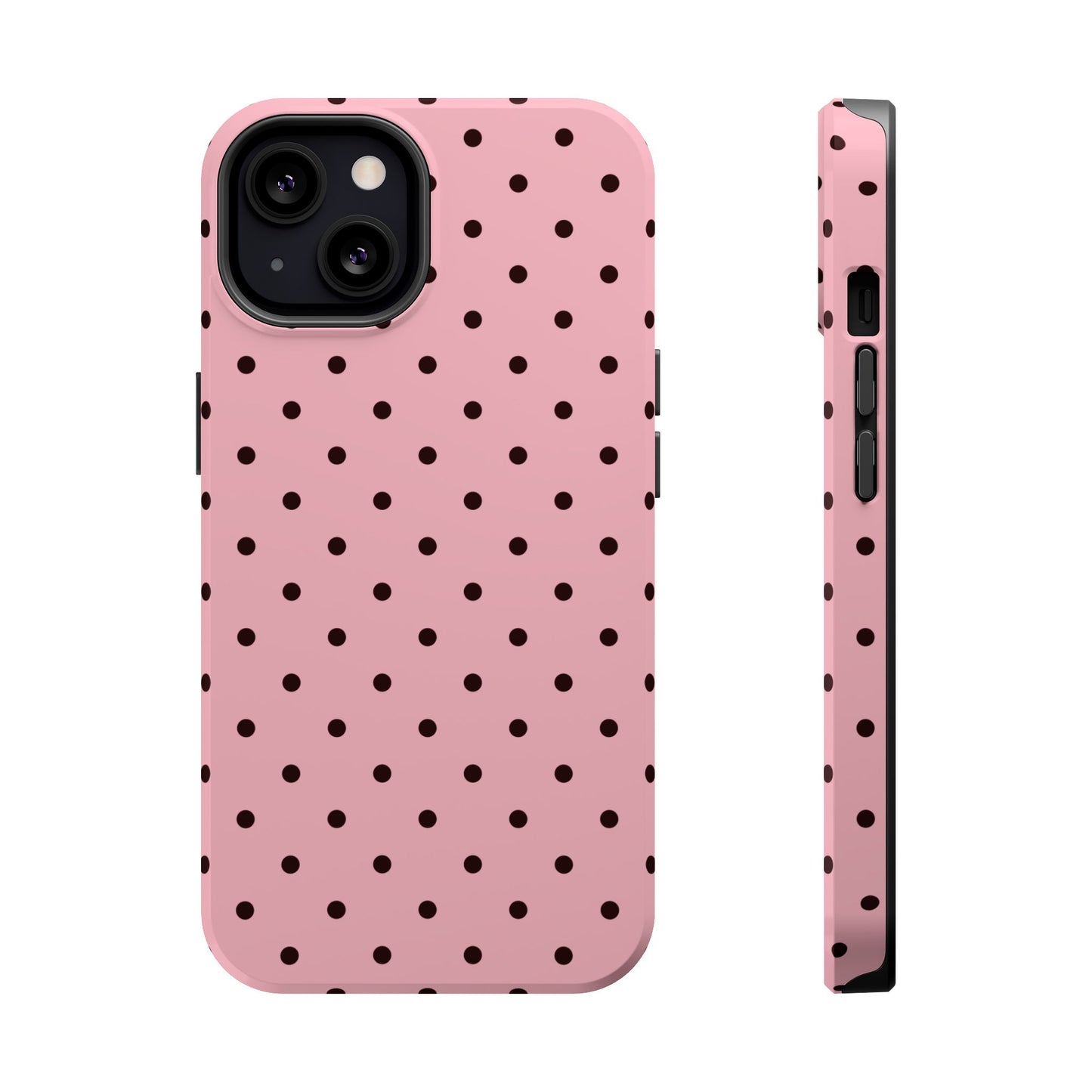 Dots | Pink Retro Dot iPhone Case