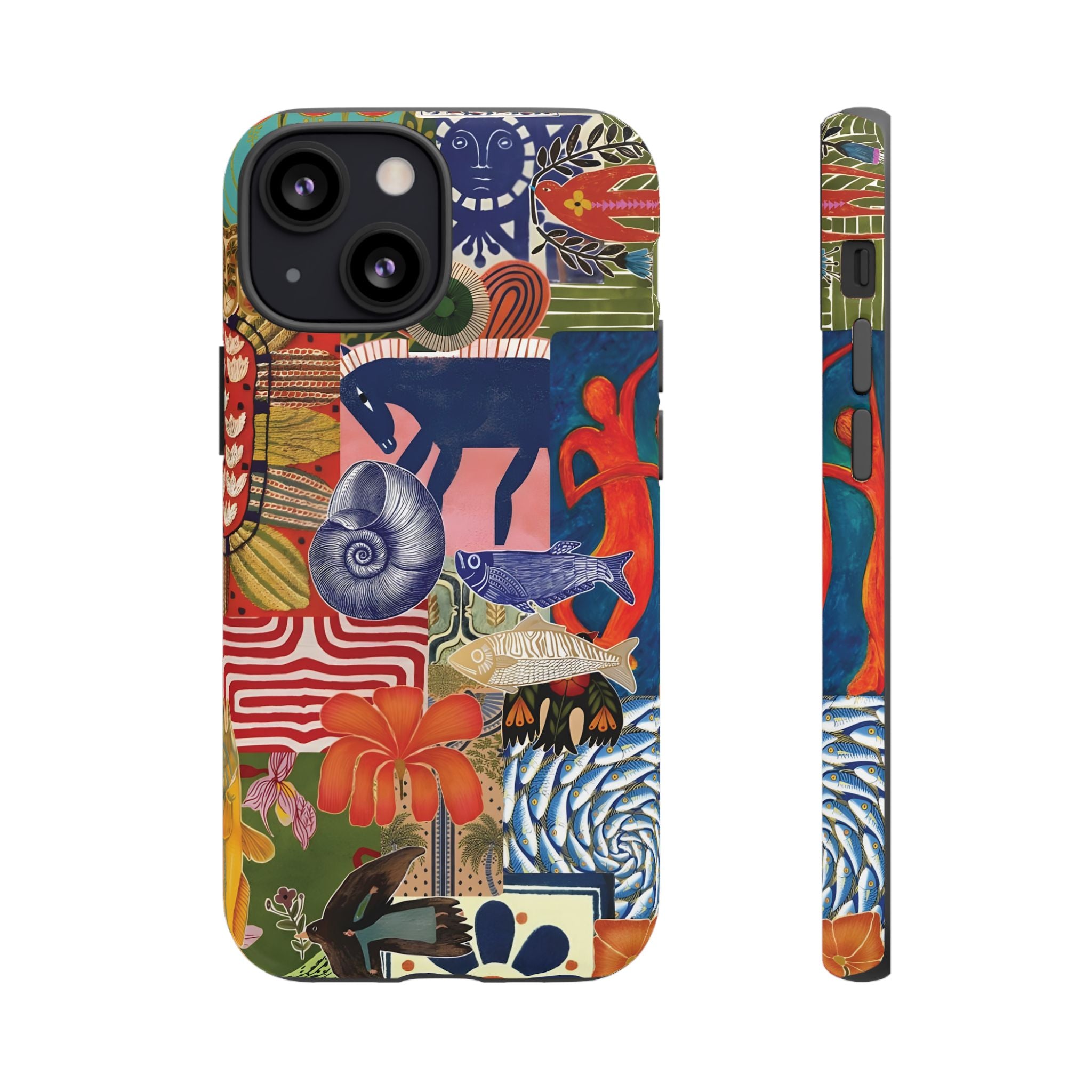 Artful Chaos | Art Collage iPhone Case
