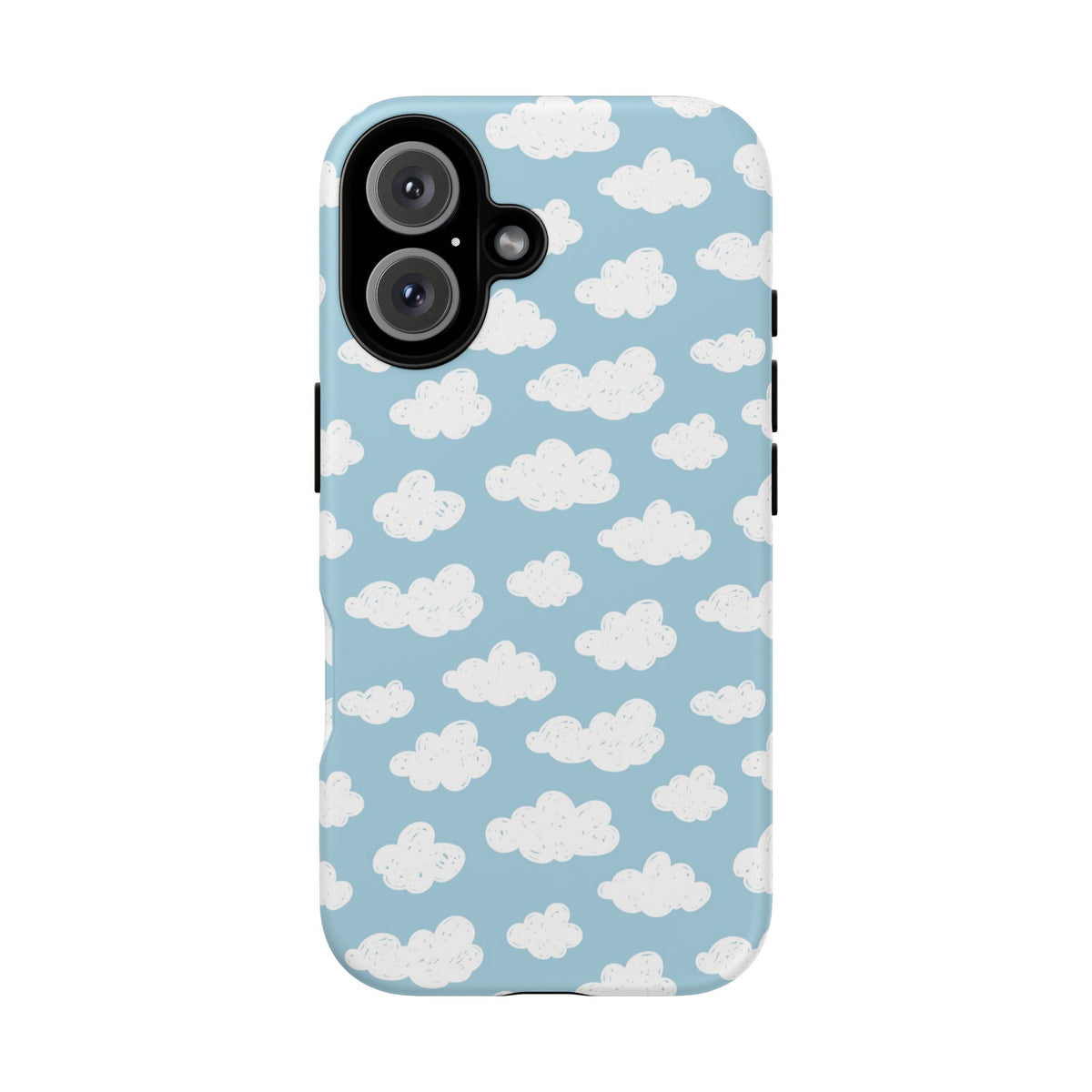 Cloud Nine | Blue Cloud Print iPhone Case