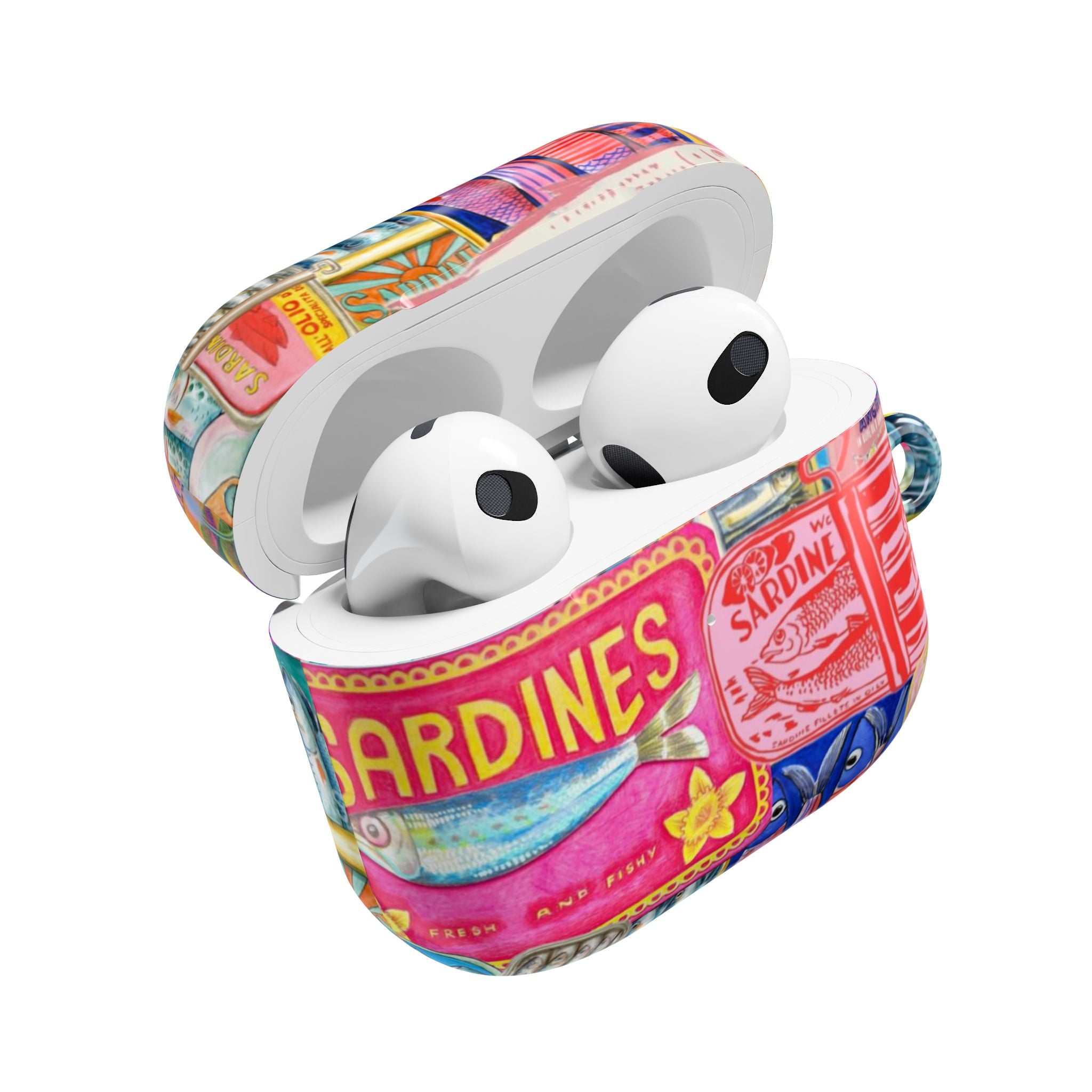 Sardines Collage AirPods Case